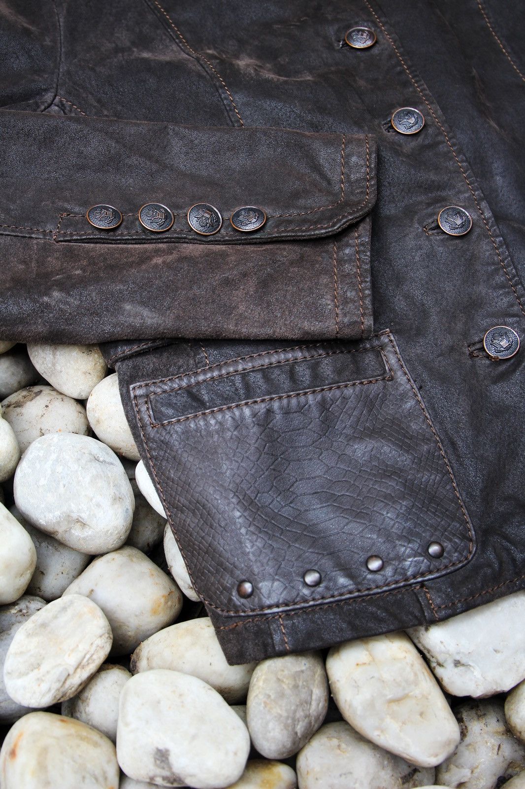 Vintage Vintage Leather Jacket Size M / US 6-8 / IT 42-44 - 7 Thumbnail