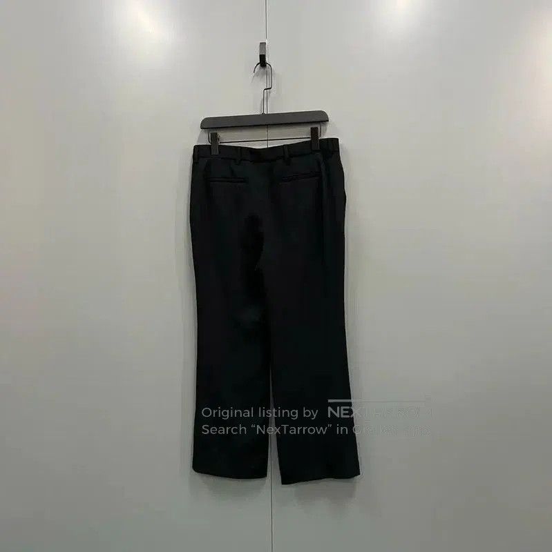 Miu Miu Miu Miu Black Cotton Casual Pants for Summer . Size 28" / US 6 / IT 42 - 2 Thumbnail