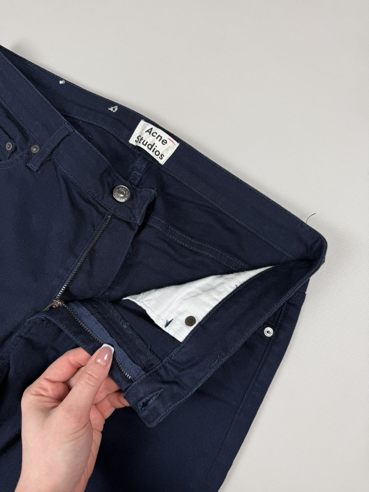 Acne Studios Acne Studios Skin 5 Bluefin Ladies Skinny Denim Jeans Size 32" / US 10 / IT 46 - 13 Thumbnail