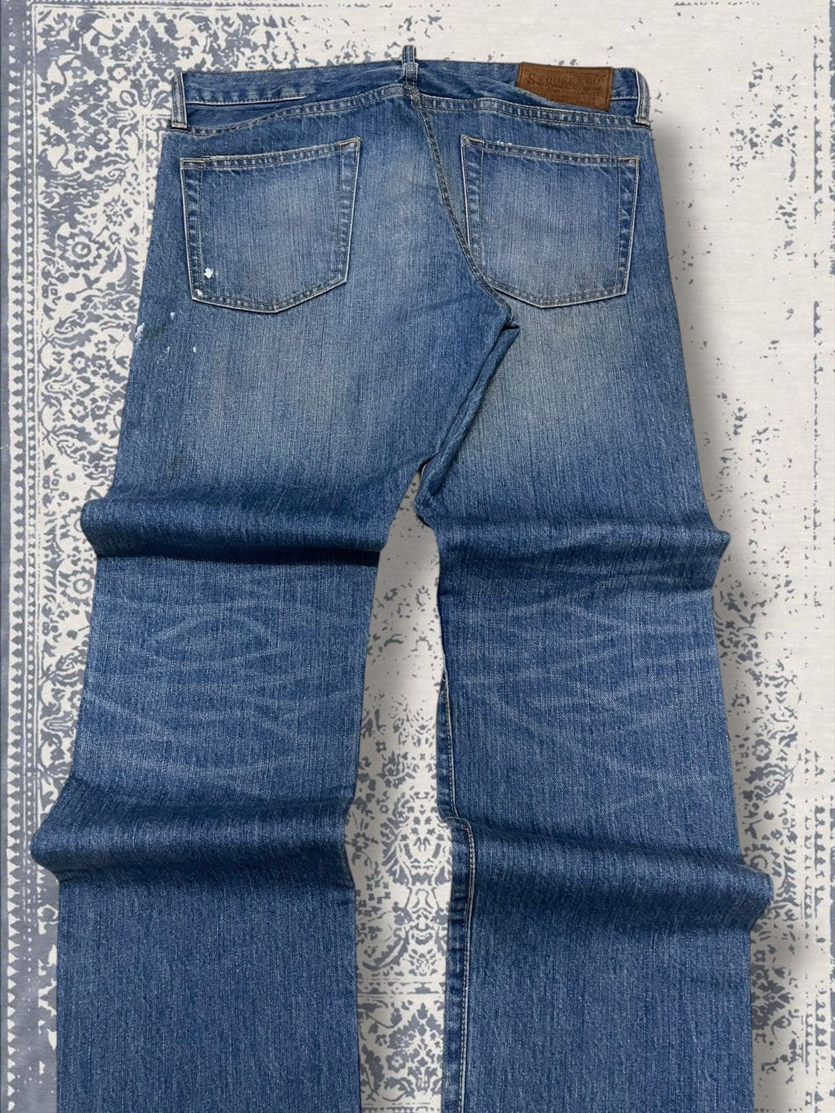 Designer × Japanese Brand × Vintage Vintage 1990s Japan Designer Stooge Distressed Splash Denim Size US 32 / EU 48 - 11 Thumbnail