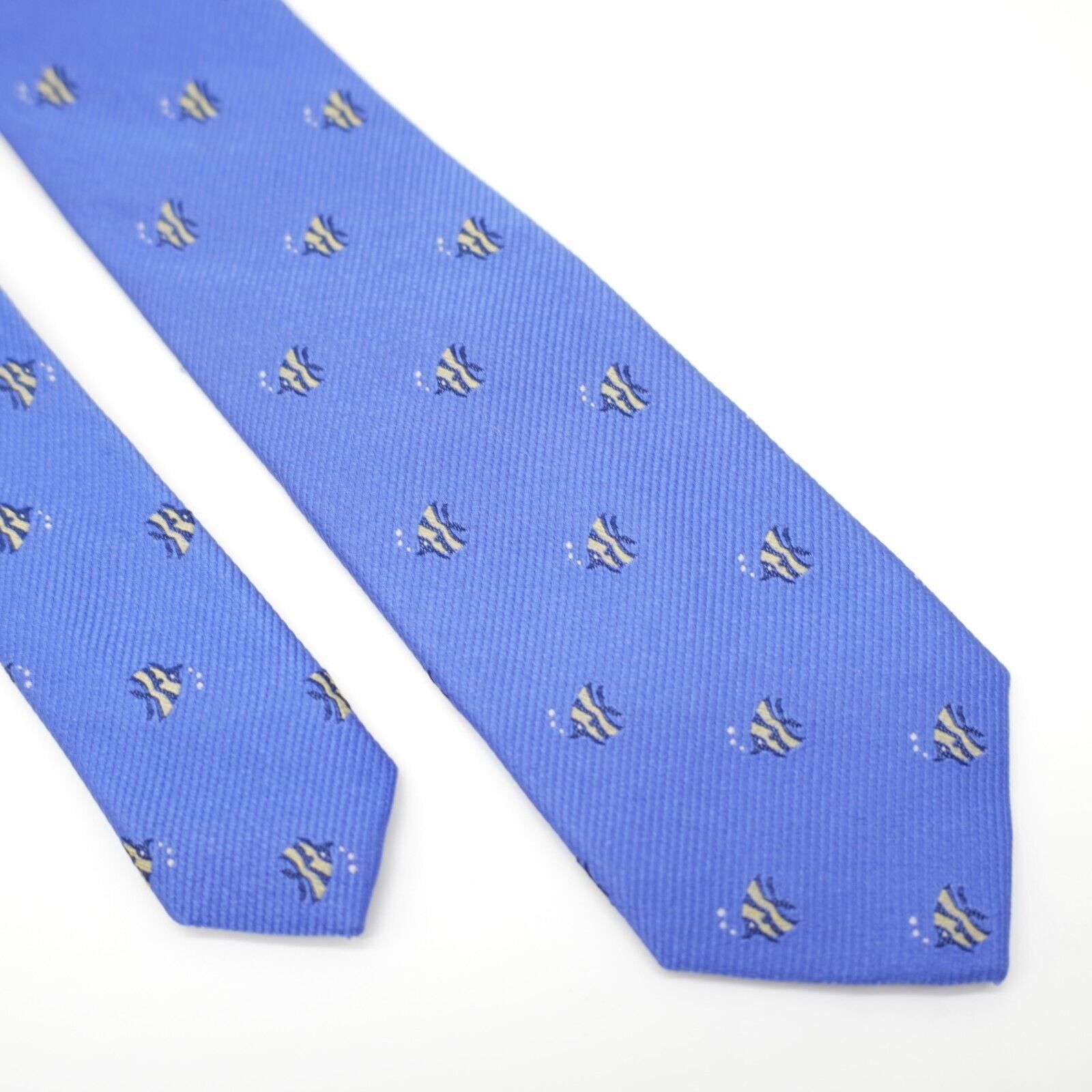 Lauren Ralph Lauren Lauren Ralph Lauren Woven Novelty Fish Blue Short Skinny Sil Size ONE SIZE - 1 Thumbnail