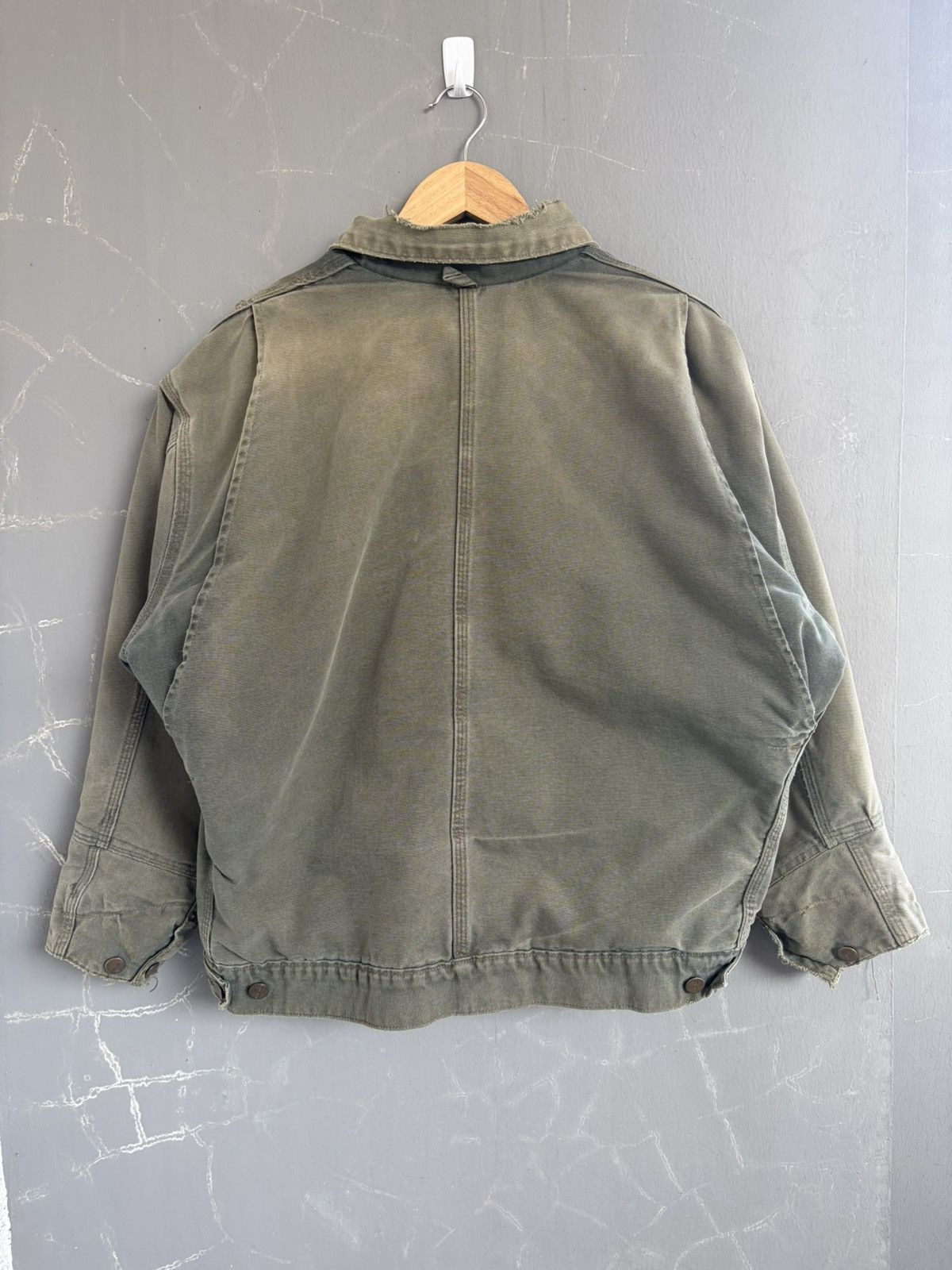 Carhartt Vintage 90s Carhartt Chore Aztec Pile Lined Jacket JP1066 Size US M / EU 48-50 / 2 - 3 Thumbnail