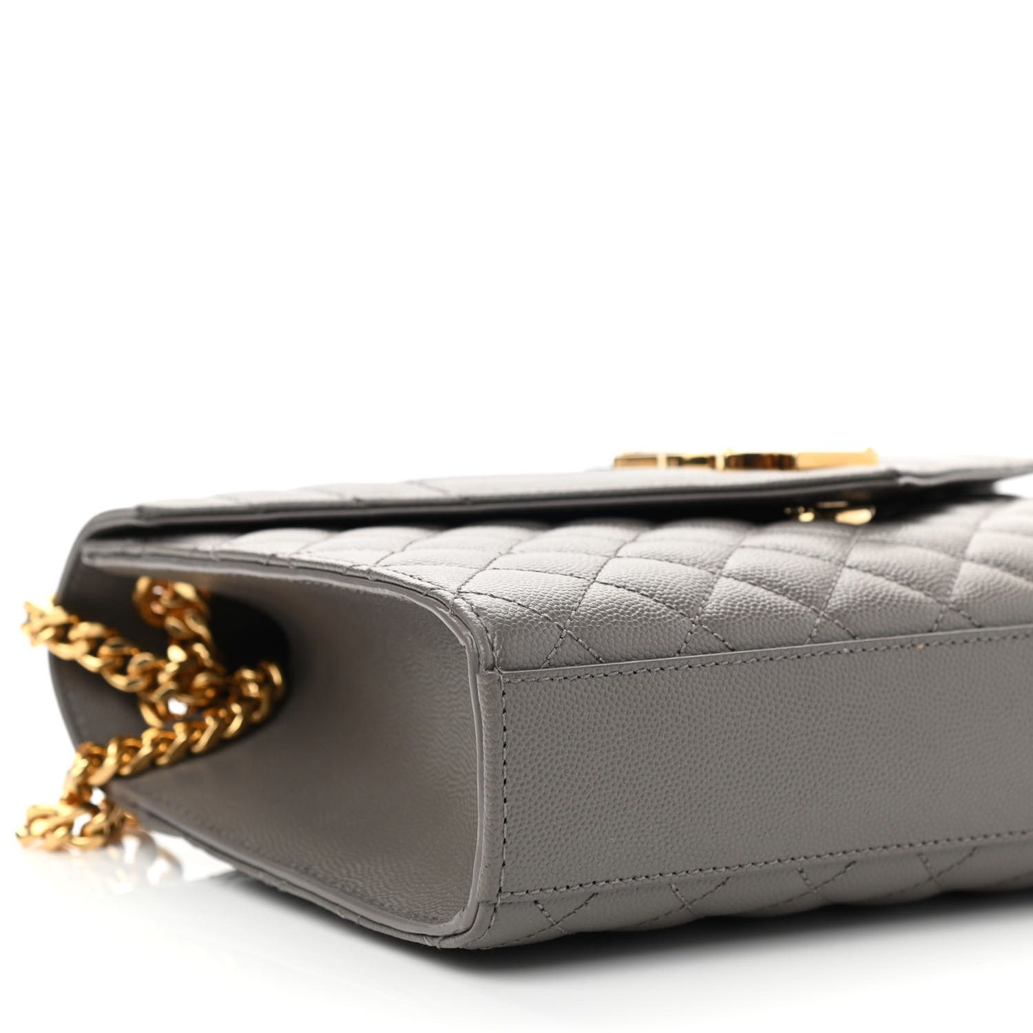 Saint Laurent Paris o1b1hav110225 Size: OS / Envelope Medium Shoulder Bag Grey Size ONE SIZE - 9 Thumbnail