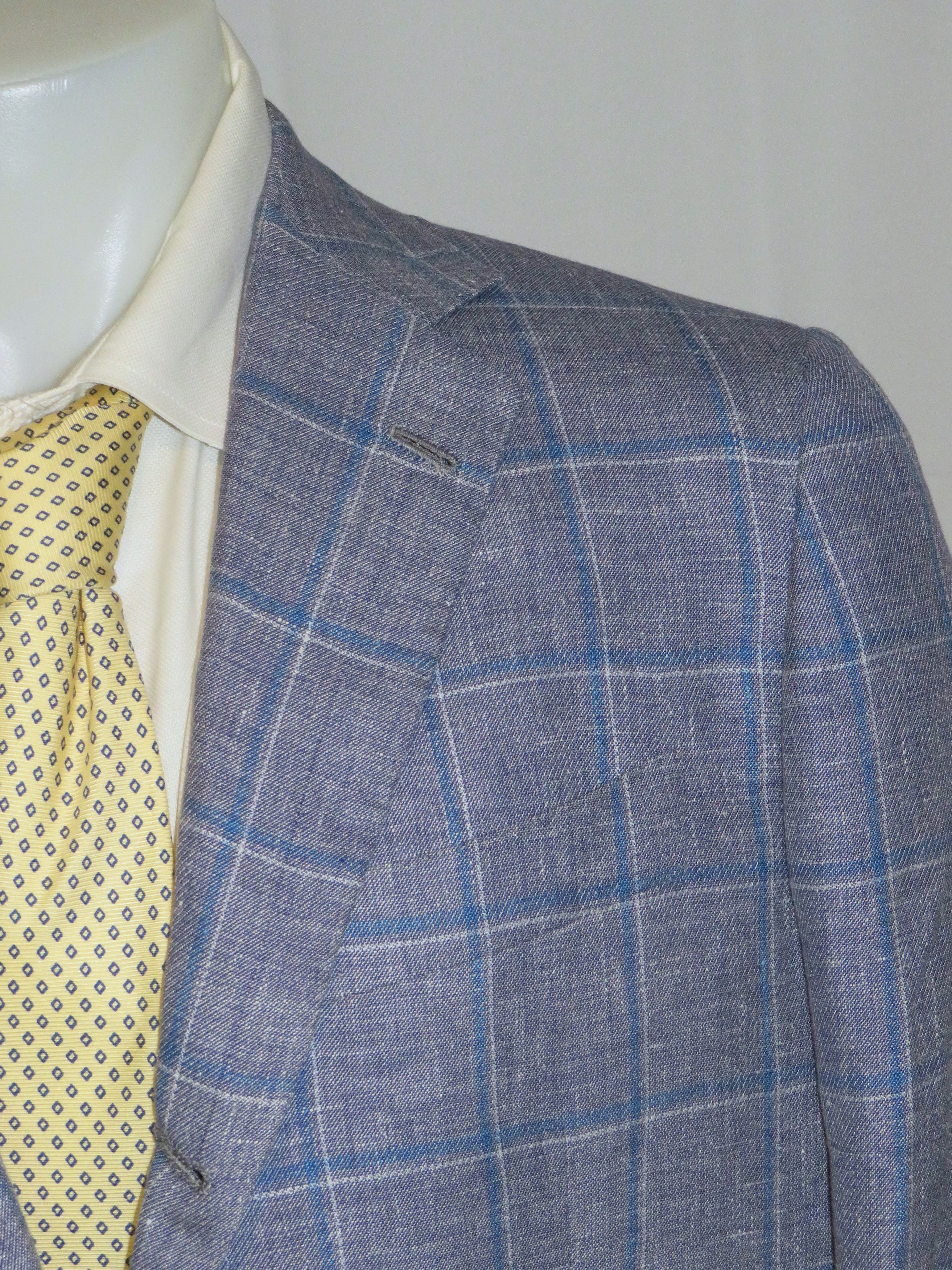 Kiton Cashmere Cotton Silk Three Roll Two Blazer 46R NWT $6295 Size 46R - 5 Thumbnail
