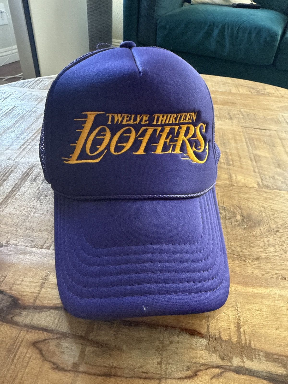 Vintage Twelve Thirteen Looters Truck Hat Los Angeles Laker Size ONE SIZE - 1 Thumbnail