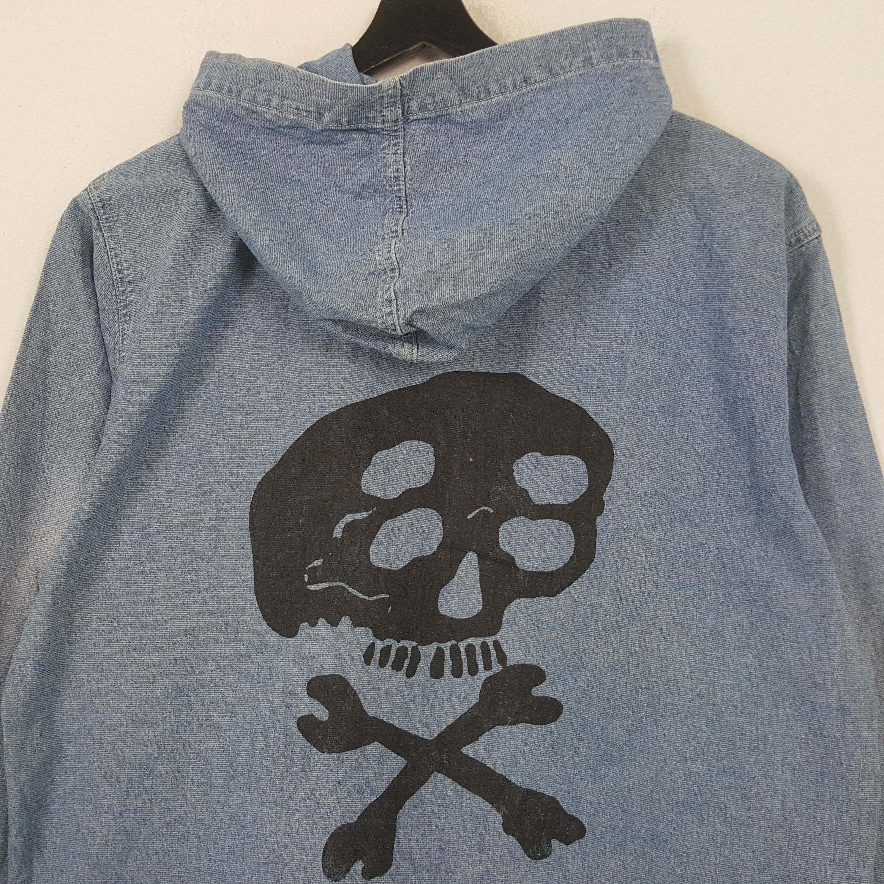 Vintage Skull Streetwear Style Custom Art Hoodies 33 Size US L / EU 52-54 / 3 - 2 Thumbnail
