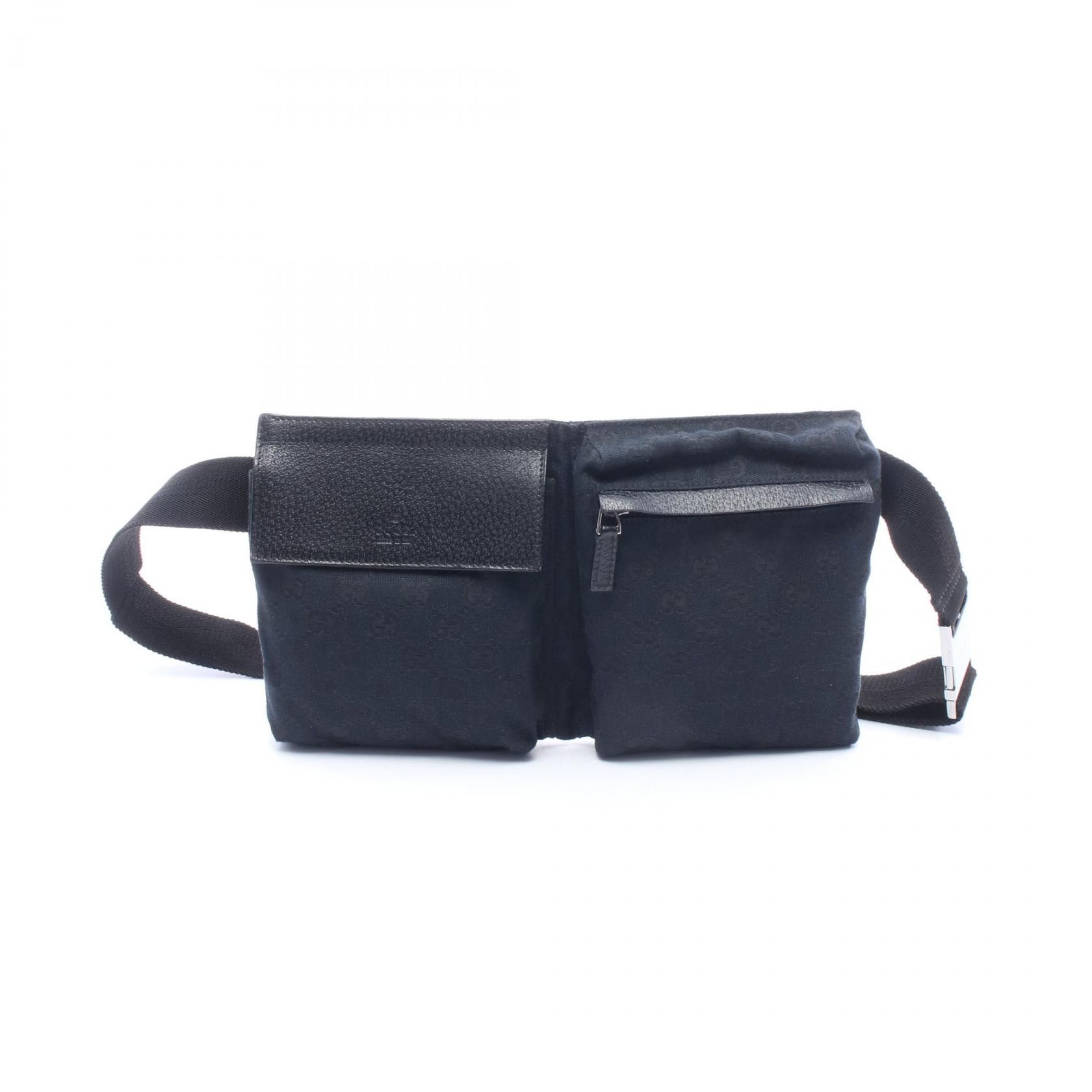 Gucci Gucci Gucci GG Canvas Waist Bag Textile Belt Bag 28566 DUTY FREE for USA Size ONE SIZE - 1 Thumbnail