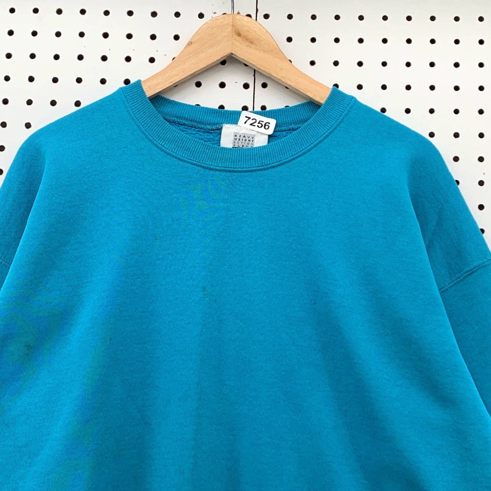 Lee VINTAGE Lee Sport Crewneck Sweatshirt Men's L Blue 90s Heavyweight Cotton Blend Fleece Logo Pullover Size US L / EU 52-54 / 3 - 6 Thumbnail
