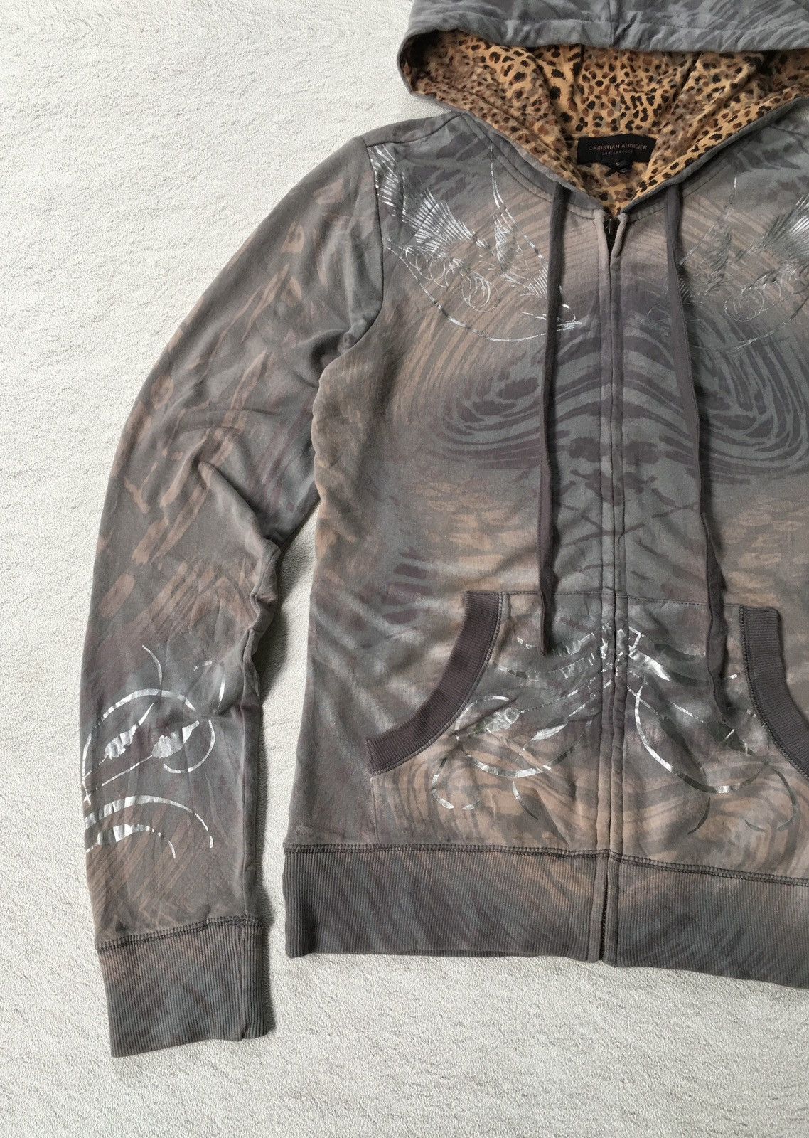 Ed Hardy Y2k Christian Audigier Zip Hoodie Size US XS / EU 42 / 0 - 2 Thumbnail