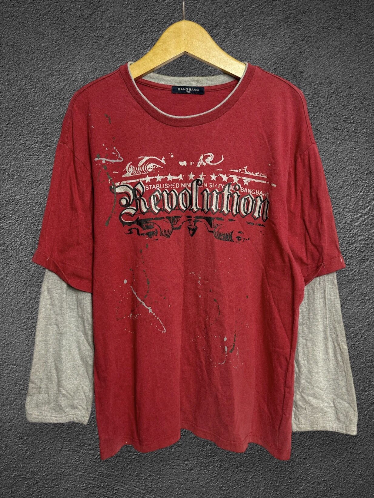If Six Was Nine × Japanese Brand × Le Grande Bleu (L.G.B.) double layer revolution longsleeve y2k bangbang Size US L / EU 52-54 / 3 - 1 Thumbnail
