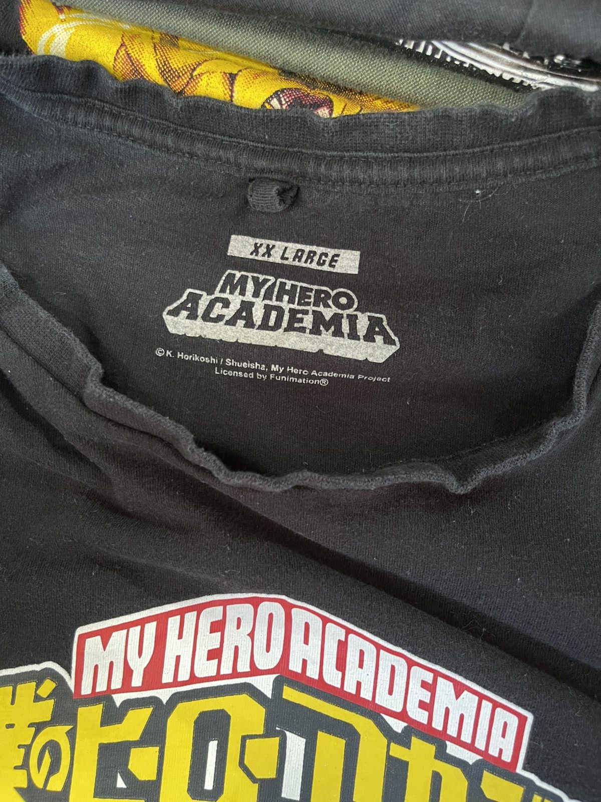 Cartoon Network × Japanese Brand × Vintage My Hero Academia Black t-shirt 📸 Size US XL / EU 56 / 4 - 4 Thumbnail