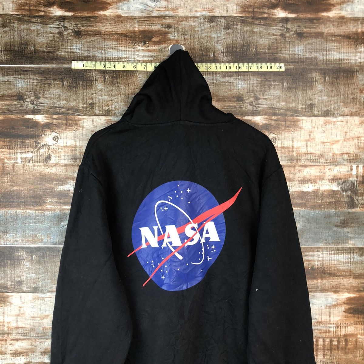 Nasa streetwear Black Hoodie #A2023