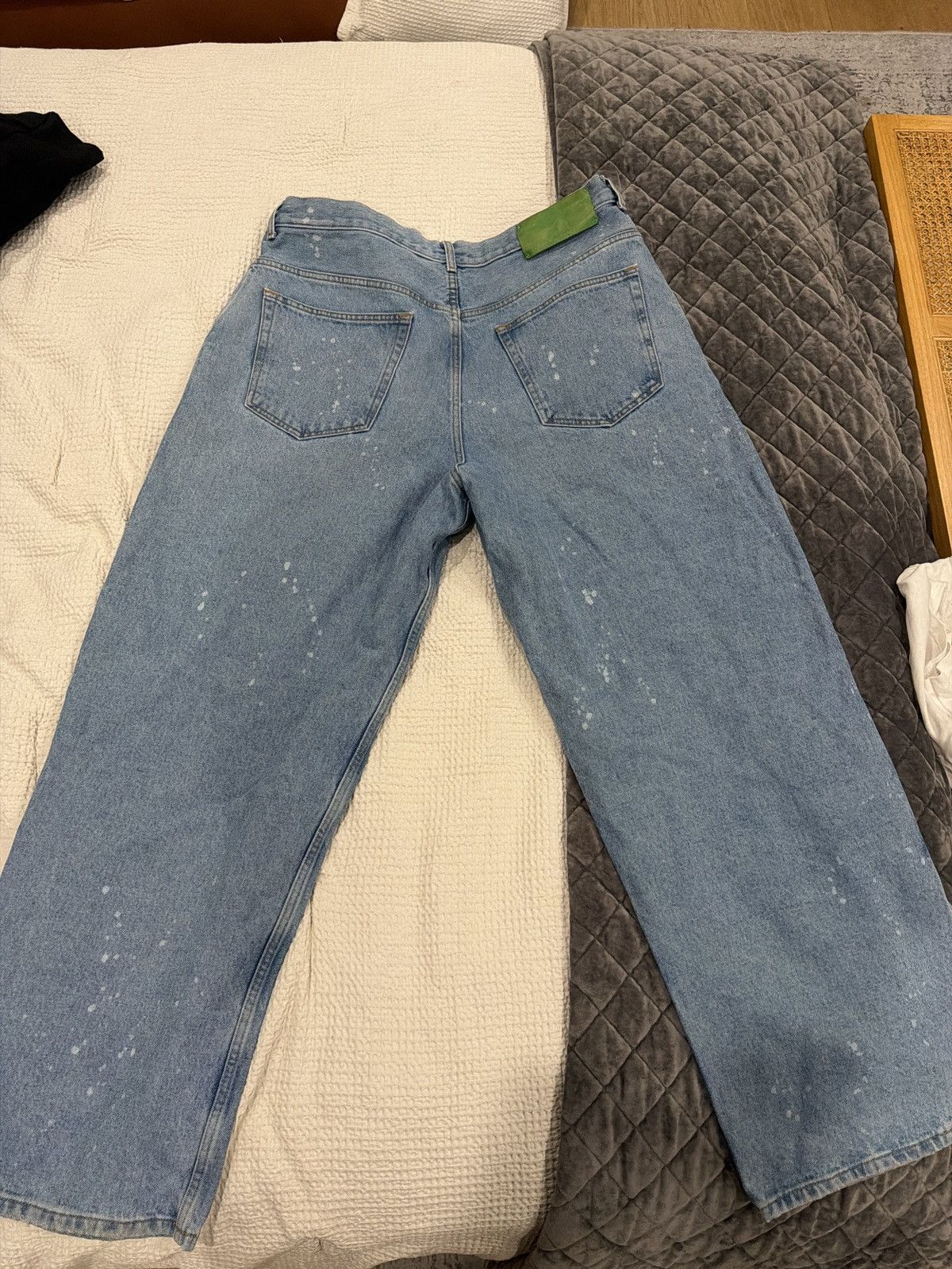 Off-White Baggy Blue Jeans Size US 36 / EU 52 - 2 Thumbnail