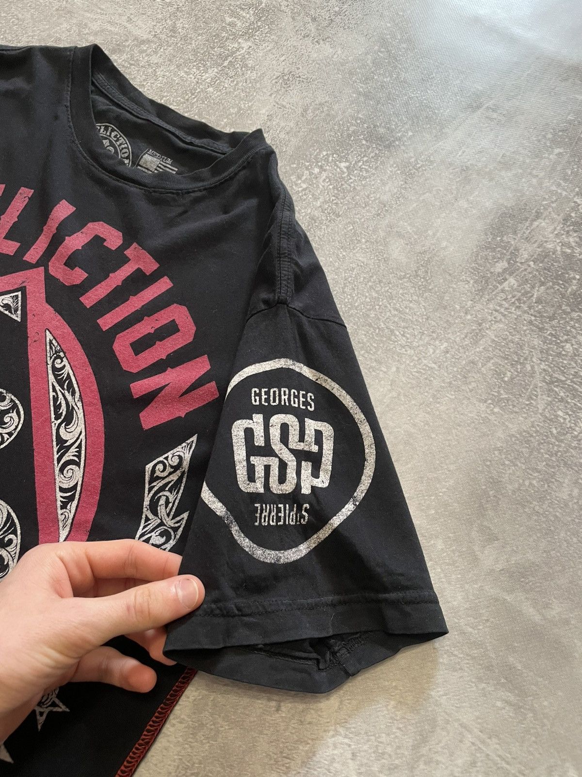 Affliction × If Six Was Nine Vintage Affliction GSP T-Shirt Size M Size US M / EU 48-50 / 2 - 7 Thumbnail