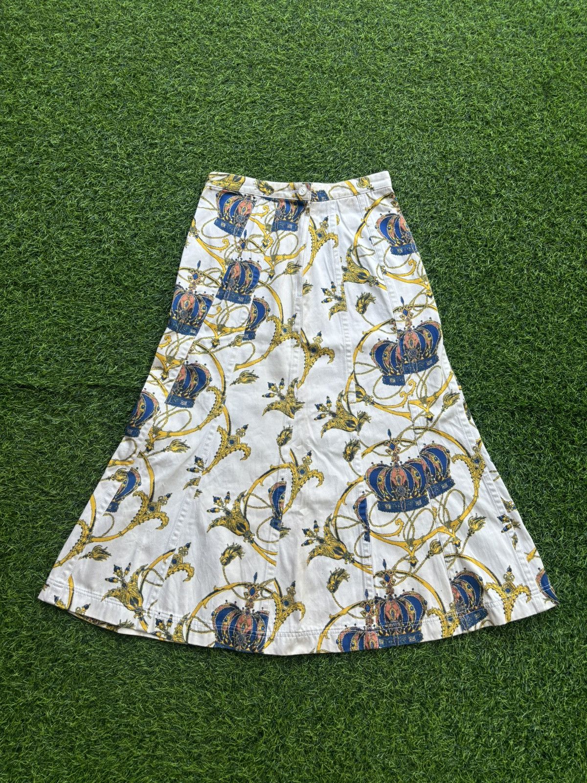 Comme des Garcons Tricot Comme des Garcons Women's Full Print Skirt Size 26" / US 2 / IT 38 - 1 Thumbnail