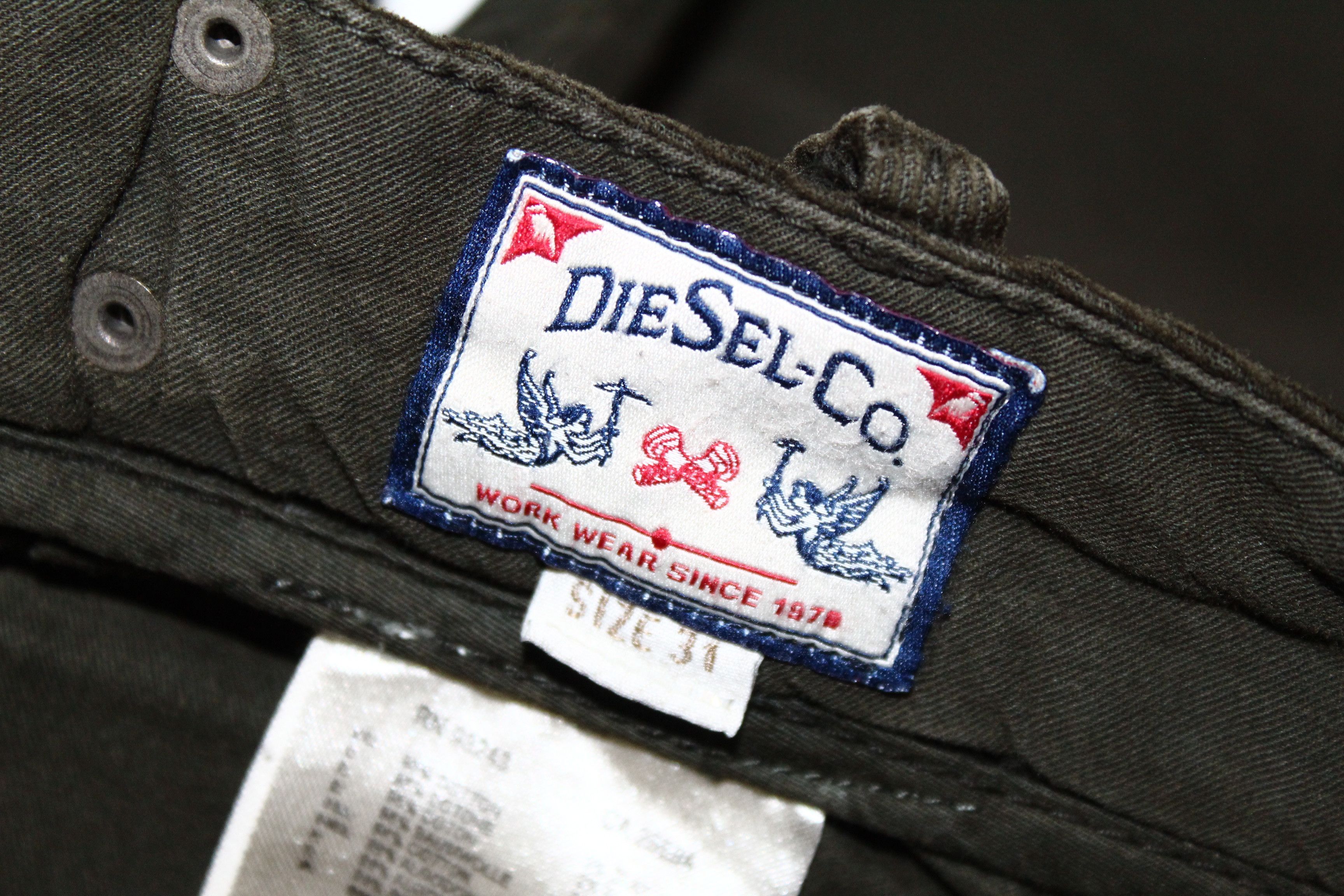 Diesel Diesel Workwear Corduroy CHI - Tight - B Trousers Slim fit Size US 31 - 7 Thumbnail
