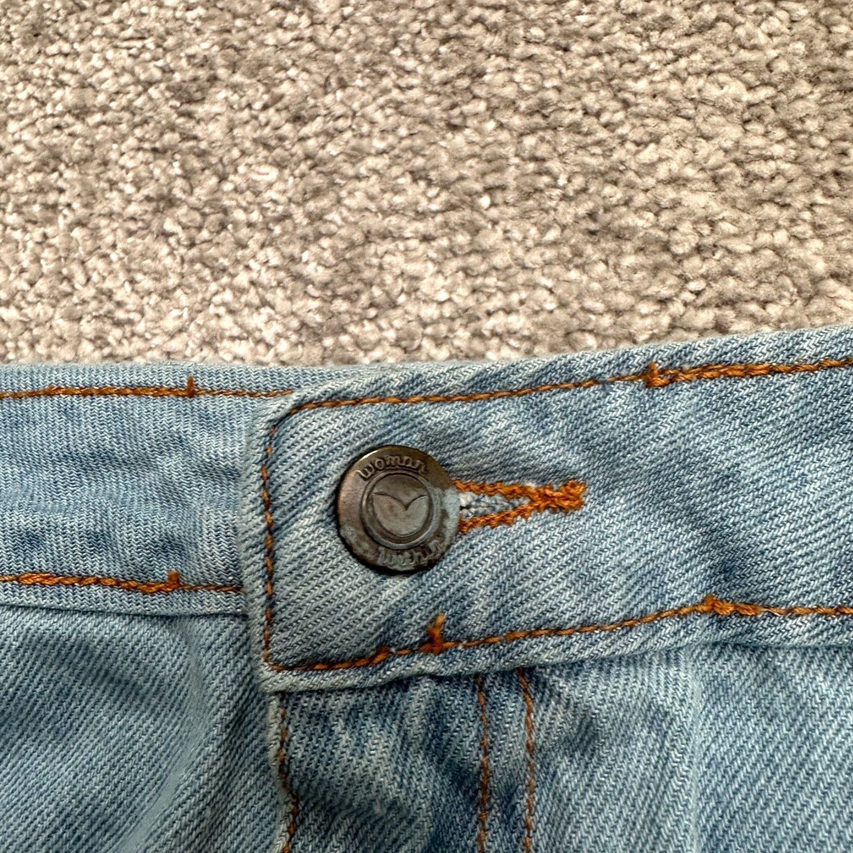 Vintage Woman Within Denim Jeans Womens 26WP Blue Wide Leg Casual Size 26" / US 2 / IT 38 - 4 Thumbnail