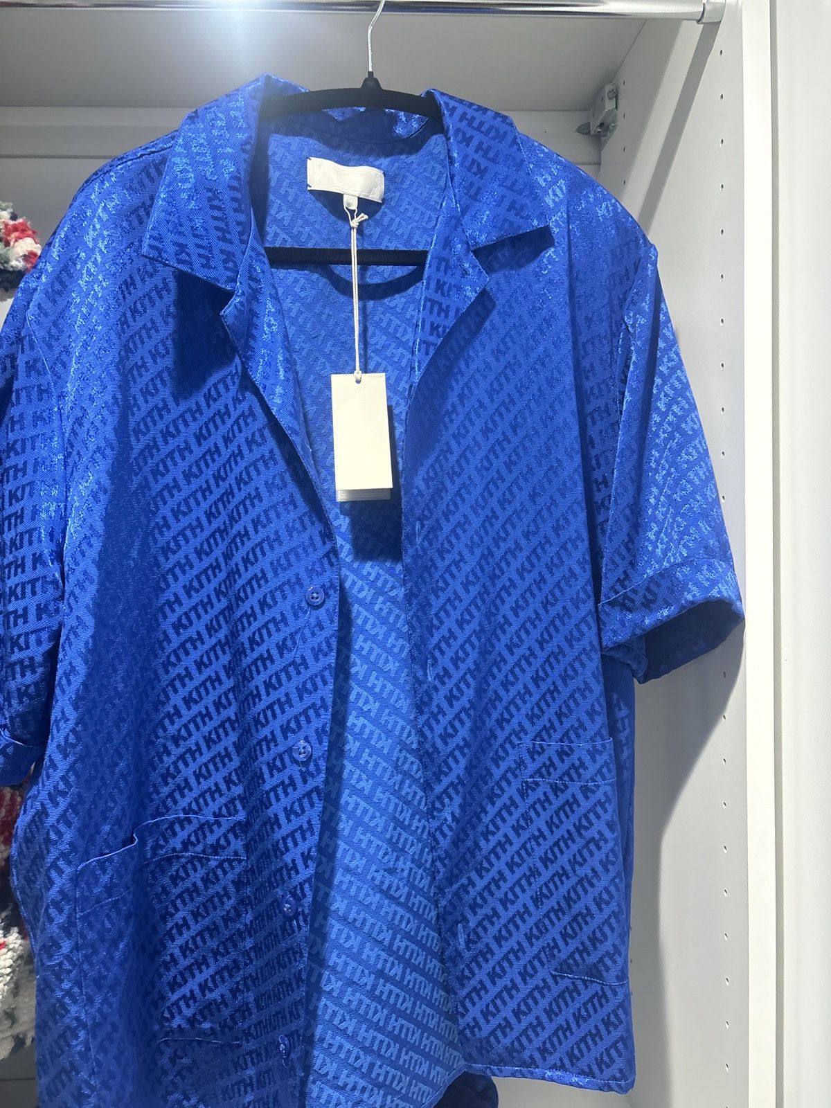 Kith Kith Jacquard Faille Reade Shirt 'Cyclone' Size US M / EU 48-50 / 2 - 2 Thumbnail