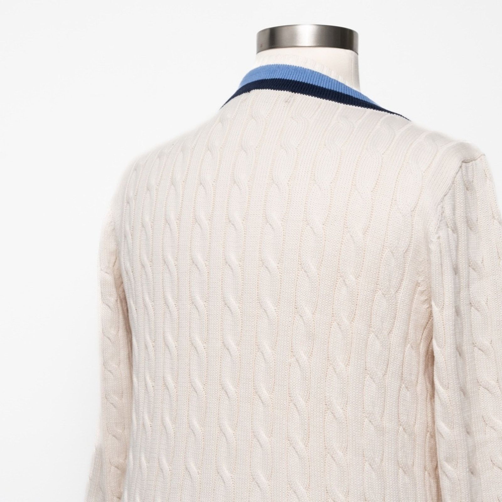 Lauren Ralph Lauren Lauren Ralph Lauren. New! Cable-Knit Logo Cricket Sweater. Size XXL / US 16-18 / IT 52-54 - 11 Thumbnail
