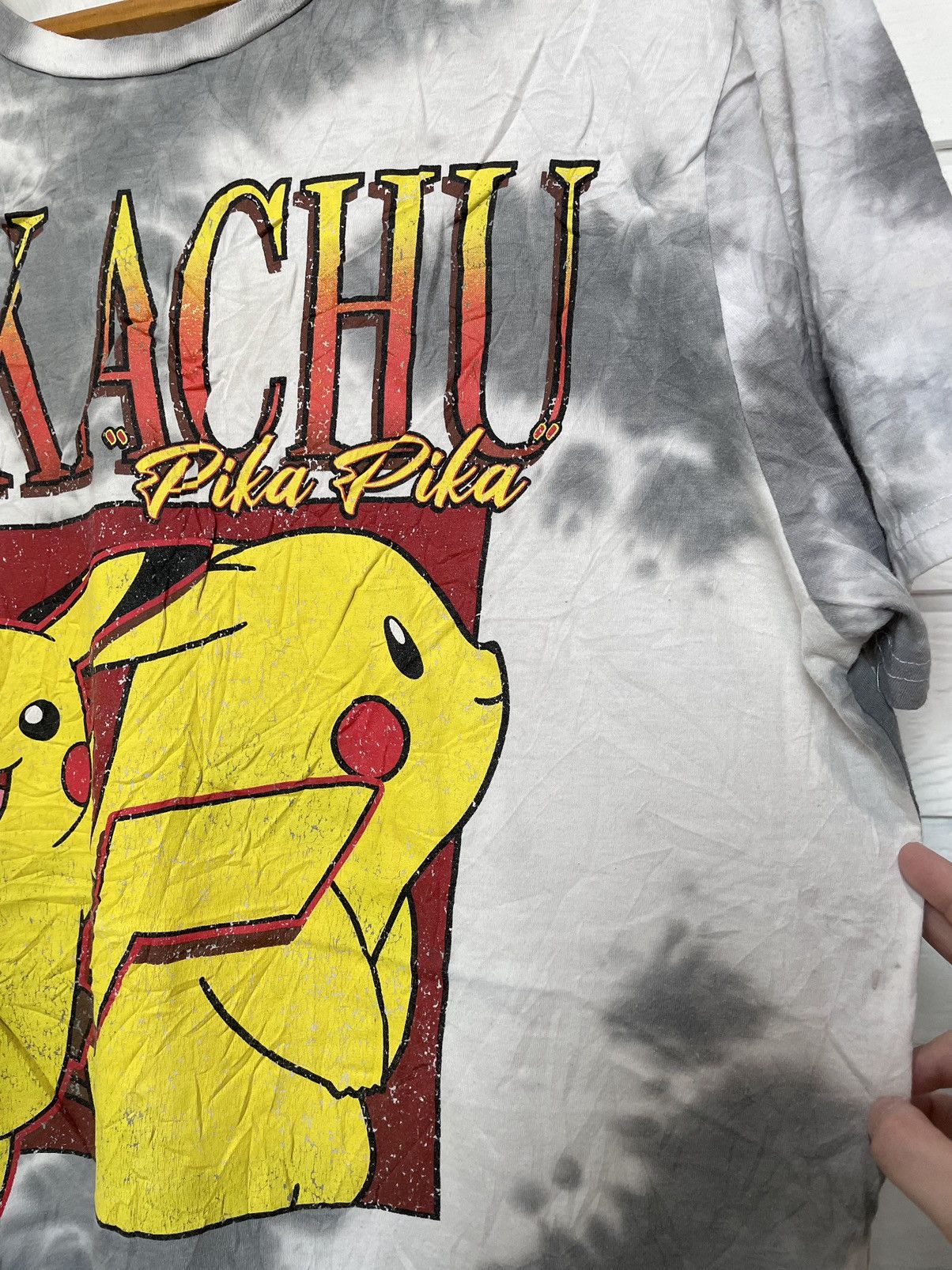 Pokemon PIKACHU POKEMON TIE DYE Size US XL / EU 56 / 4 - 4 Thumbnail