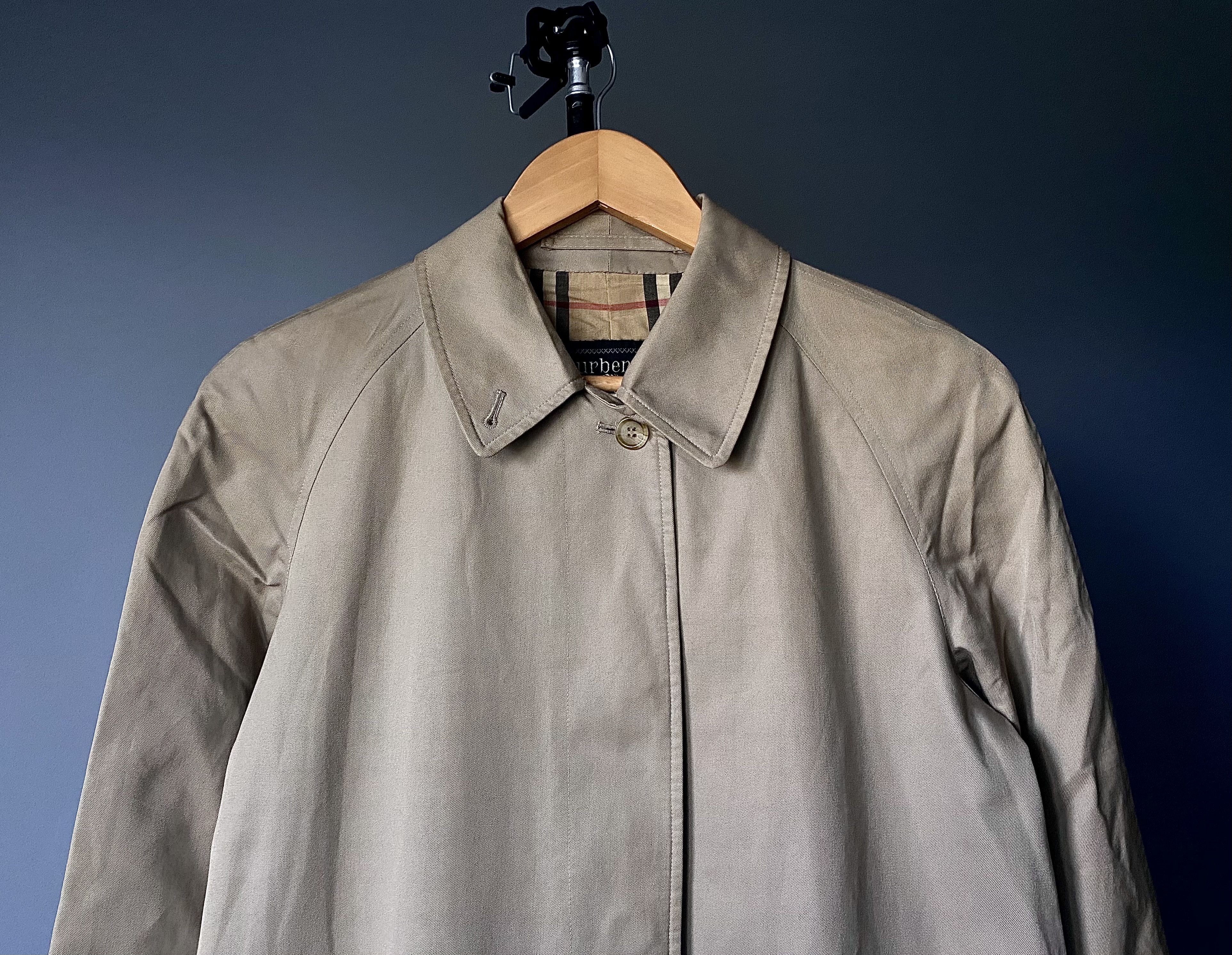 Burberry × Vintage Vintage Burberrys Nova Check Trench Coat Jacket