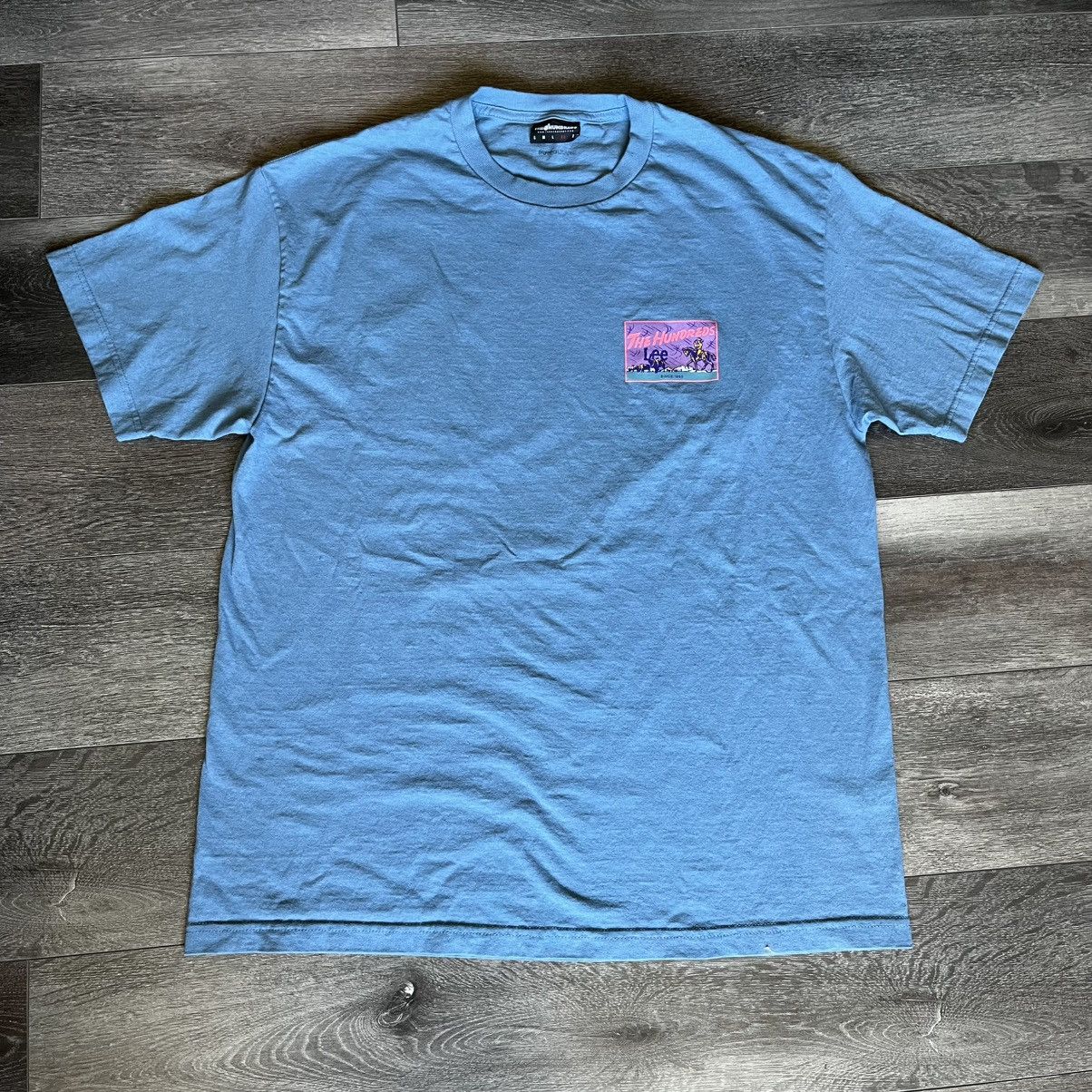 The Hundreds The Hundreds x Lee Jeans Storm Rider Blue Graphic Logo Tee Size US XL / EU 56 / 4 - 4 Thumbnail