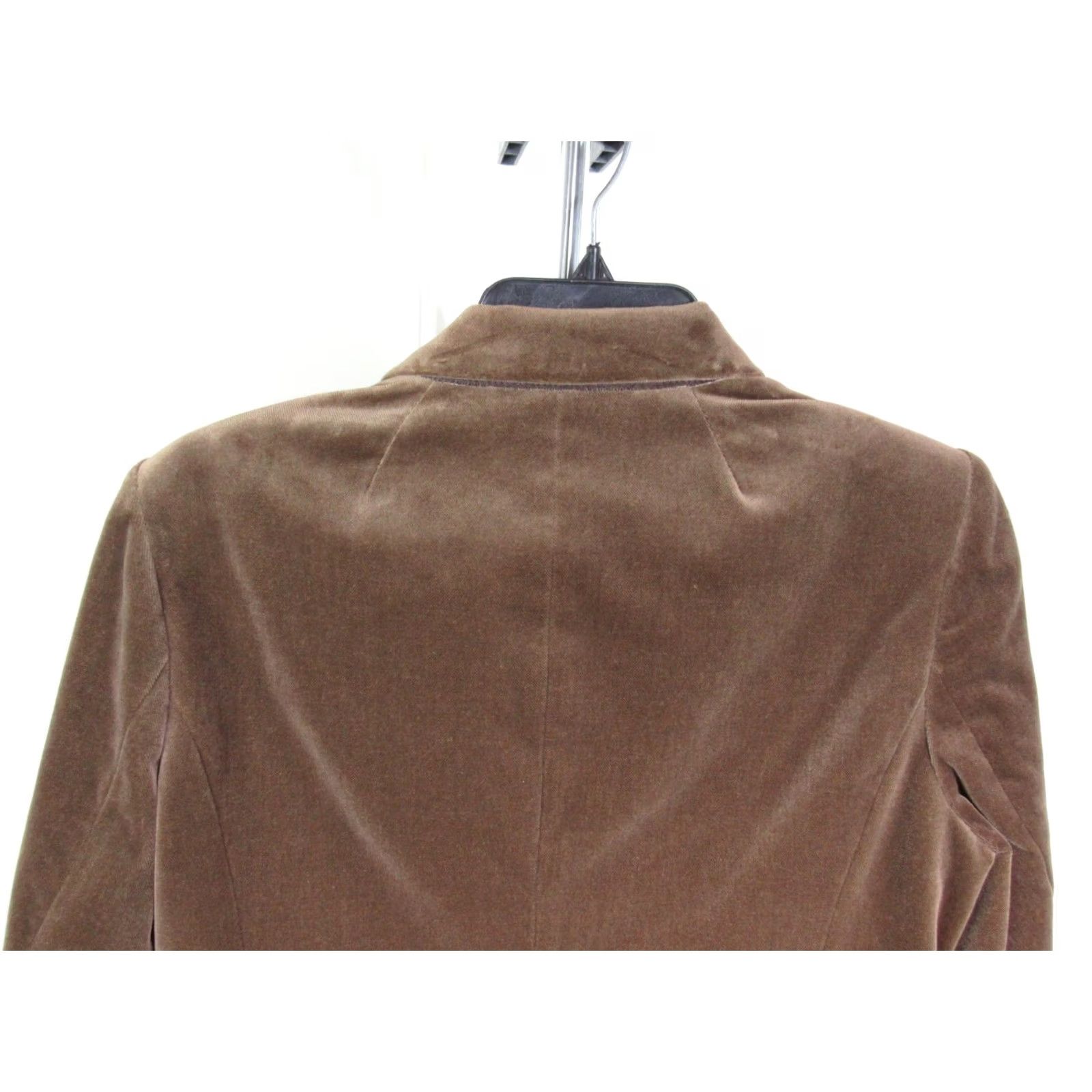 J.Crew J.CREW Blazer Women's Brown Corduroy School Boy 12P Notch Lapel Single-Breasted Two-Button Front Jacket | Classic Preppy Career Style Size XL / US 12-14 / IT 48-50 - 8 Thumbnail