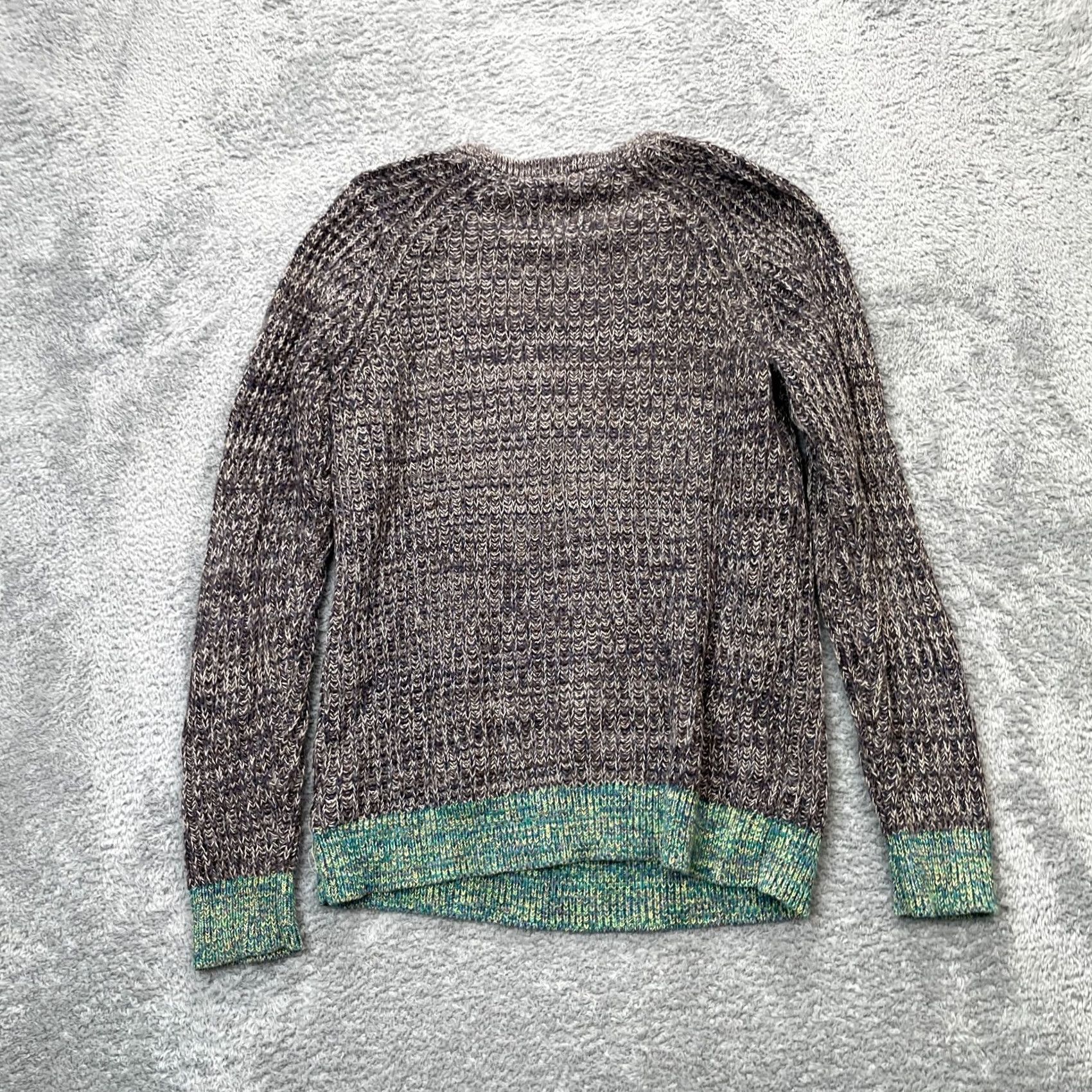 Urban Outfitters Urban Outfitters Mens Small Brown Koto Textured Knit Ribbed Pullover Sweater Size US S / EU 44-46 / 1 - 7 Thumbnail