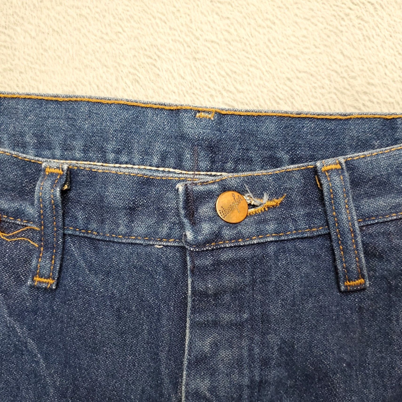 Wrangler Wrangler Jeans Mens 38x30 Blue Denim Rodeo Cowboy Cut 100% Cotton 13MWZ USA Size US 38 / EU 54 - 4 Thumbnail