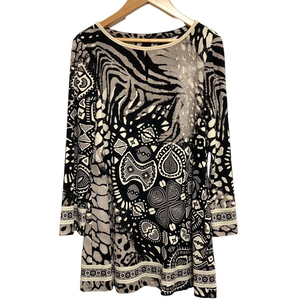 Other Leonard LEONARD Paisley Print Stretch Top Textile Tops DUTY FREE for USA Size ONE SIZE - 1 Thumbnail
