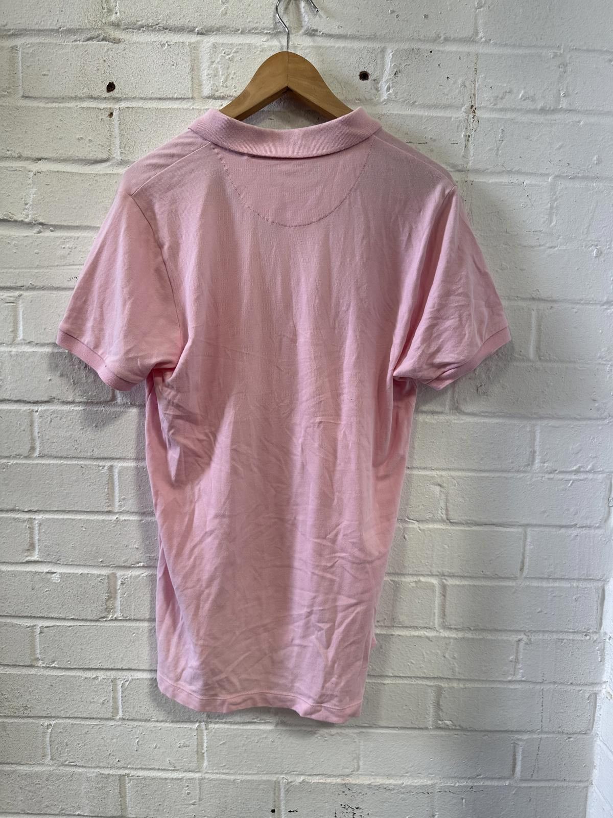 Eastpak Easy Slim Fit Pink Men's Polo Shirt Medium Size US M / EU 48-50 / 2 - 4 Thumbnail