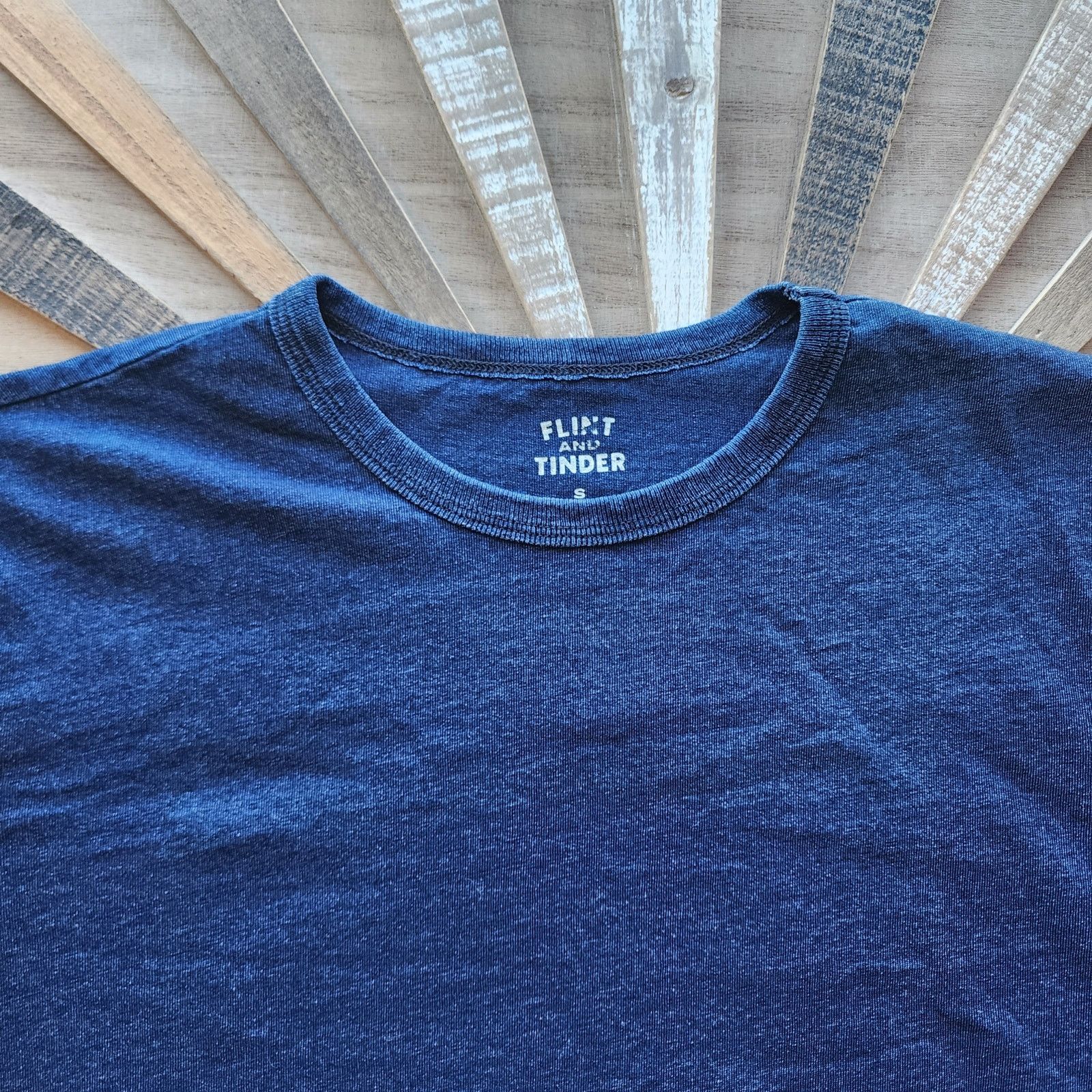 Flint And Tinder Flint and Tinder Small Blue Men's Tee Size US S / EU 44-46 / 1 - 1 Thumbnail