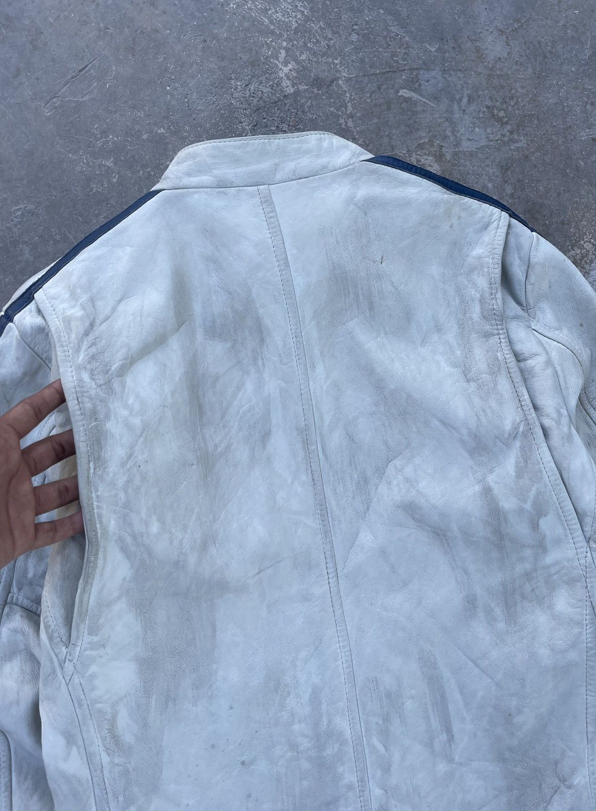 Genuine Leather × Schott 🔥Vintage Schott Classic Sheep Leather Racer Jacket Size US L / EU 52-54 / 3 - 11 Thumbnail