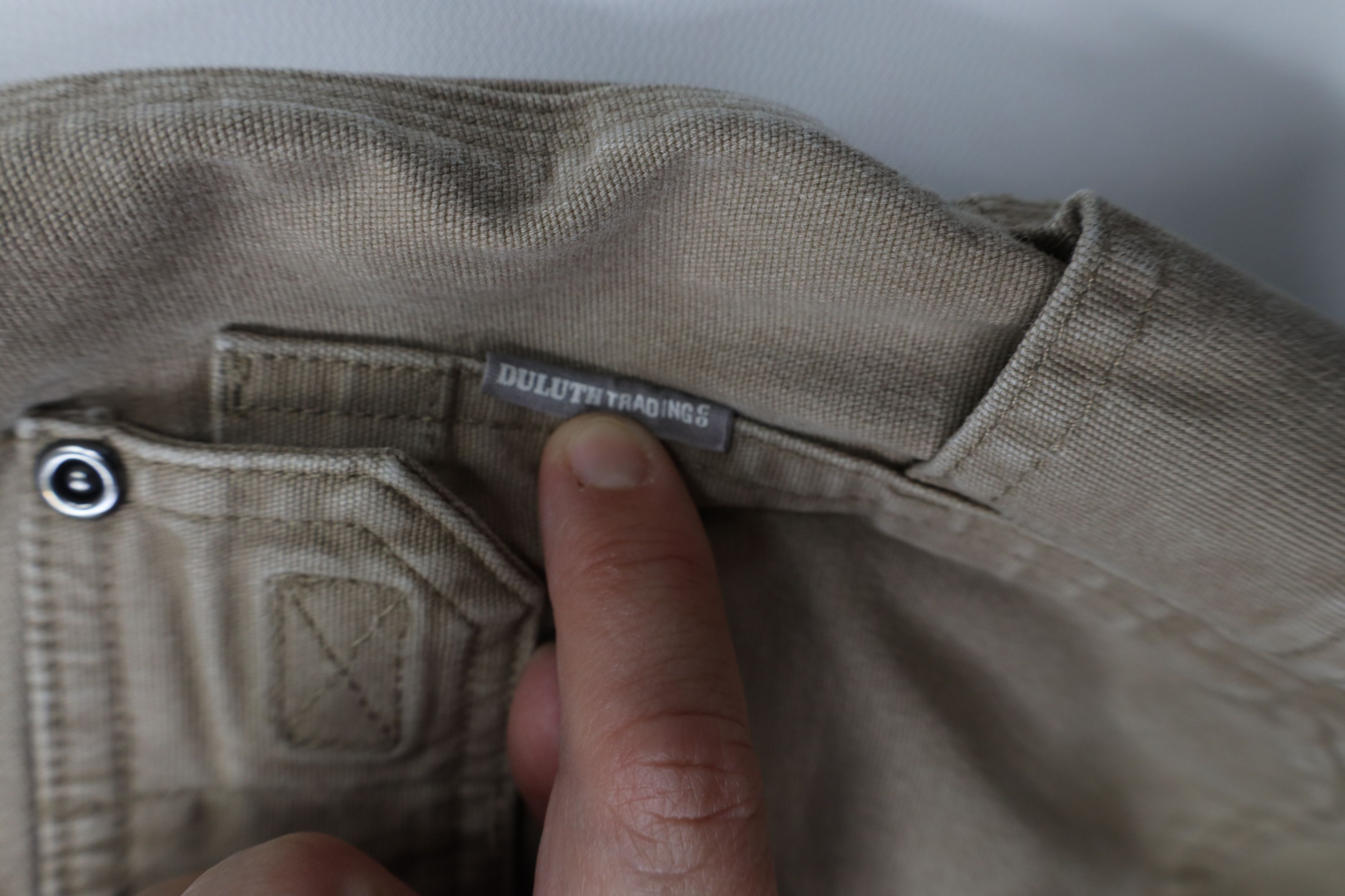 Duluth Trading Company × Vintage Duluth Trading Co Fit Faded Flex FireHose Canvas Cargo Pants Size US 34 / EU 50 - 15 Thumbnail