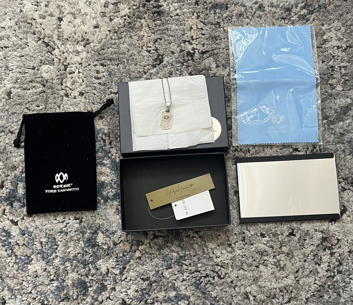 Yohji Yamamoto Yohji Yamamoto Dog Tag Size ONE SIZE - 4 Thumbnail