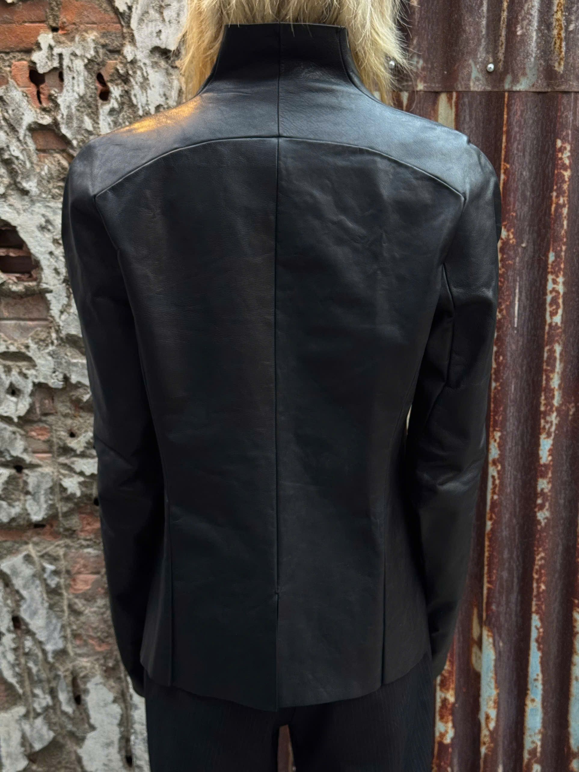 Yohan Serfaty YOHAN SERFATY “AD VITAM” CALF LEATHER JACKET — S/S 2012 Size US M / EU 48-50 / 2 - 3 Thumbnail