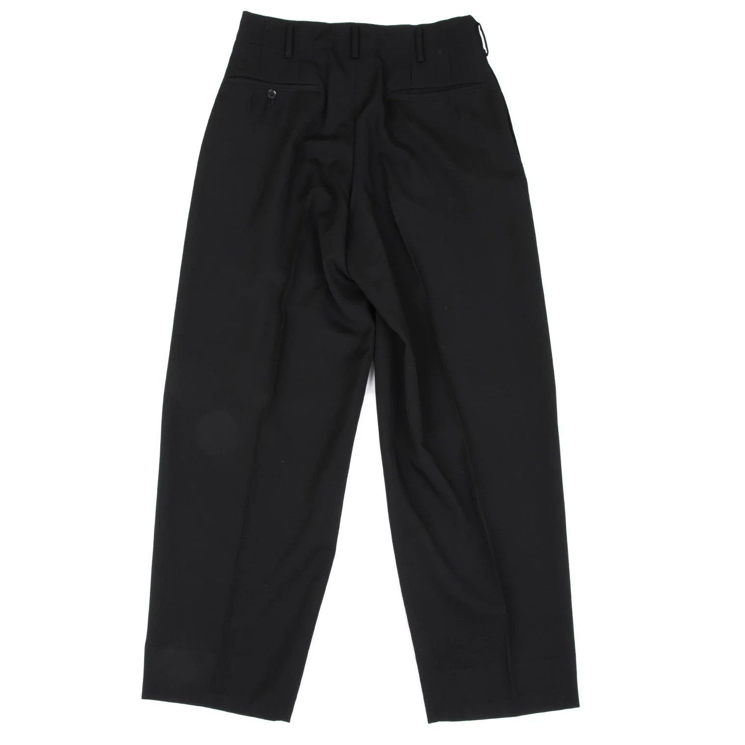 Yohji Yamamoto Yohji Yamamoto Wool Trousers Black 3 Size US 34 / EU 50 - 8 Thumbnail