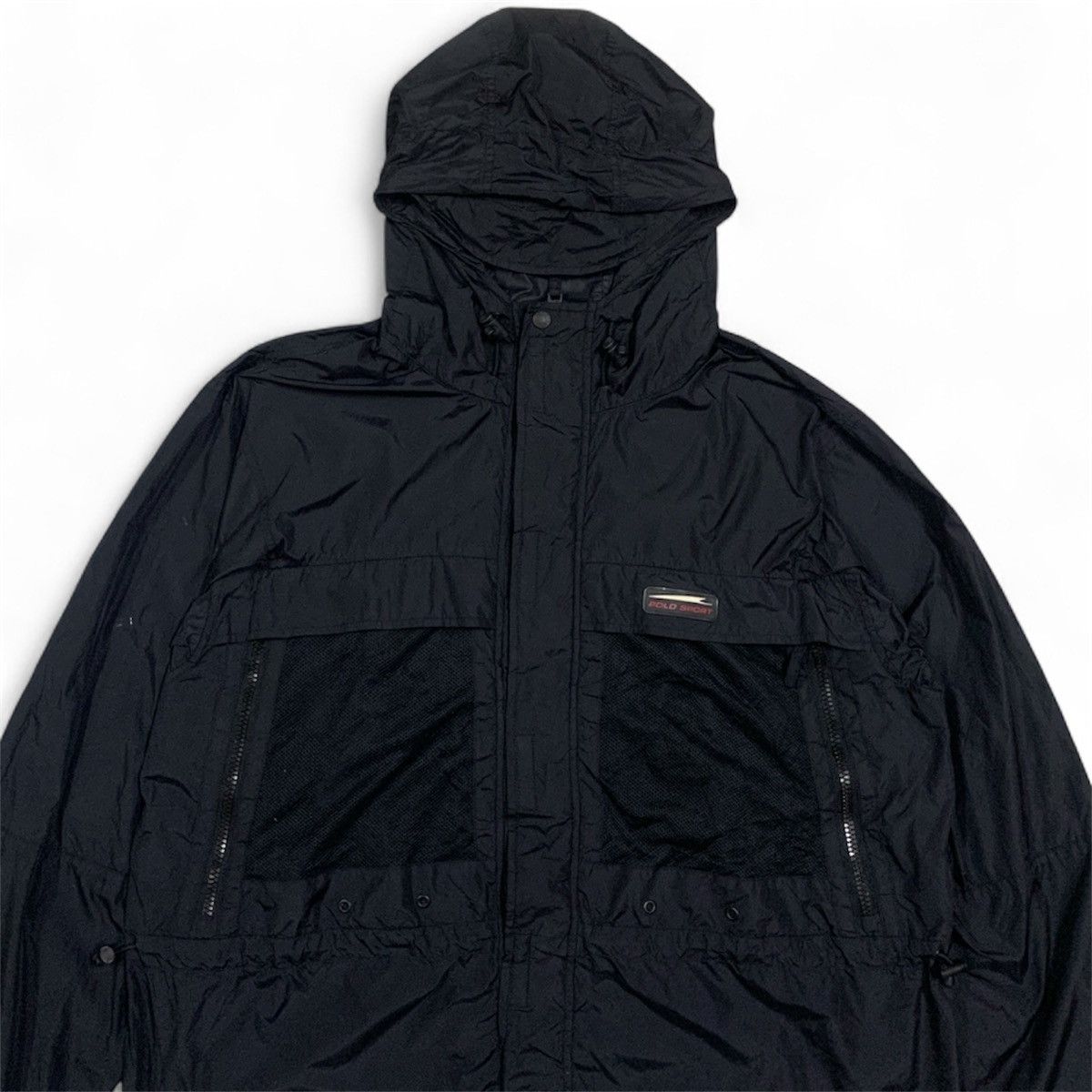 Polo Ralph Lauren Vtg Polo Sport Ralph Lauren Nylon Windbreaker Jacket Size US XXL / EU 58 / 5 - 2 Thumbnail