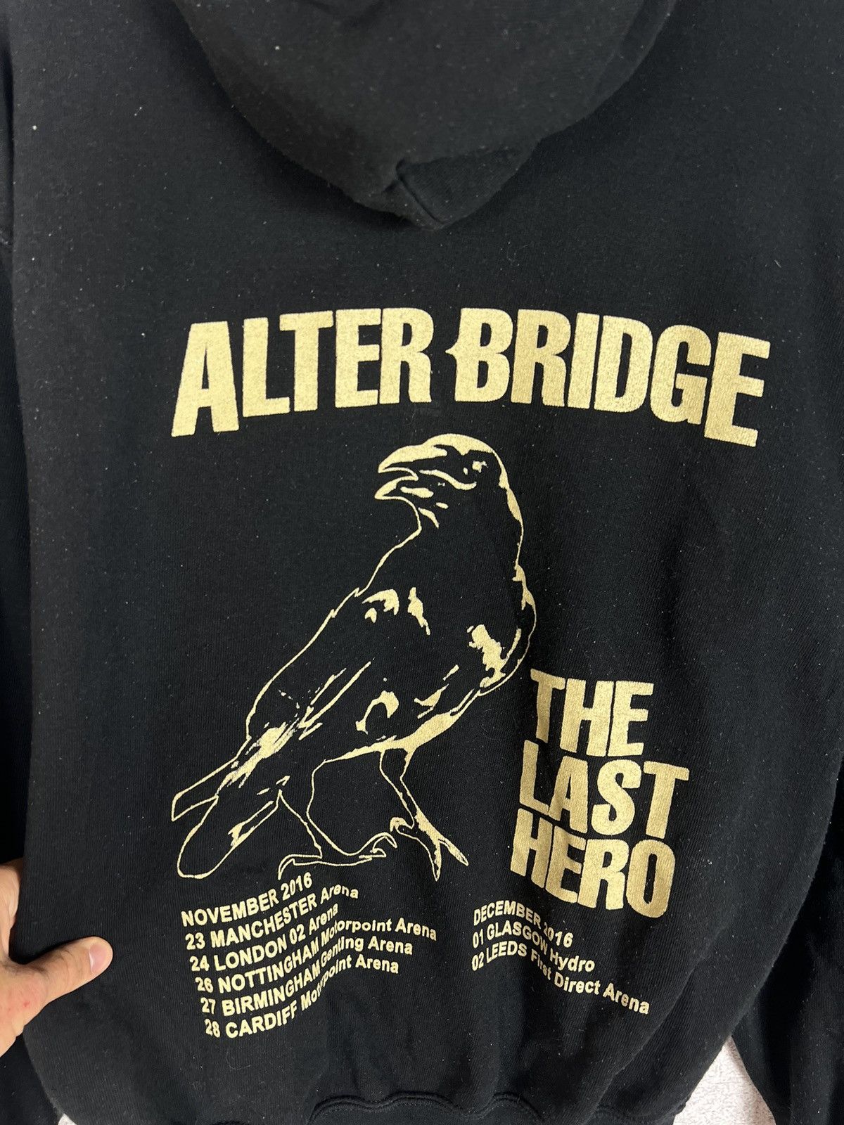 Band Tees Vintage Alter Bridge The Last Hero Rock Band Tour Hoodie Size US L / EU 52-54 / 3 - 4 Thumbnail