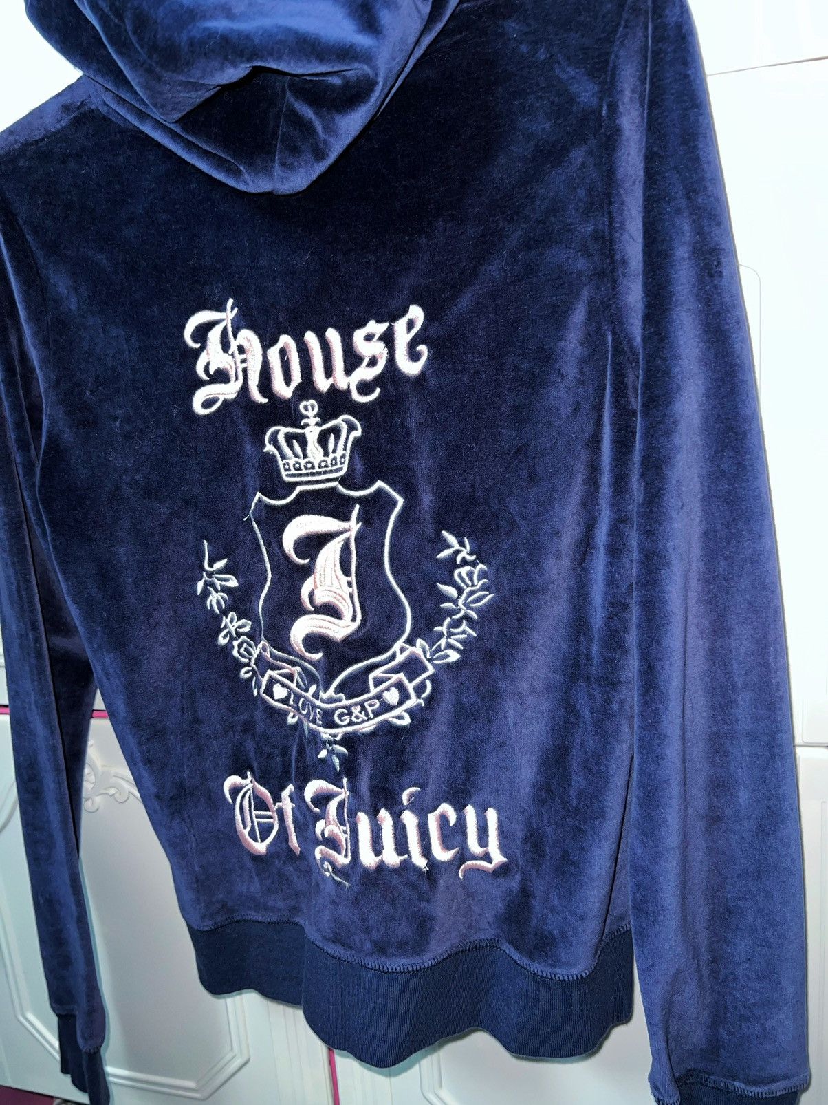 Juicy Couture Juicy Couture y2k hoodie velvet tracksuit 🦋 Size S / US 4 / IT 40 - 4 Thumbnail