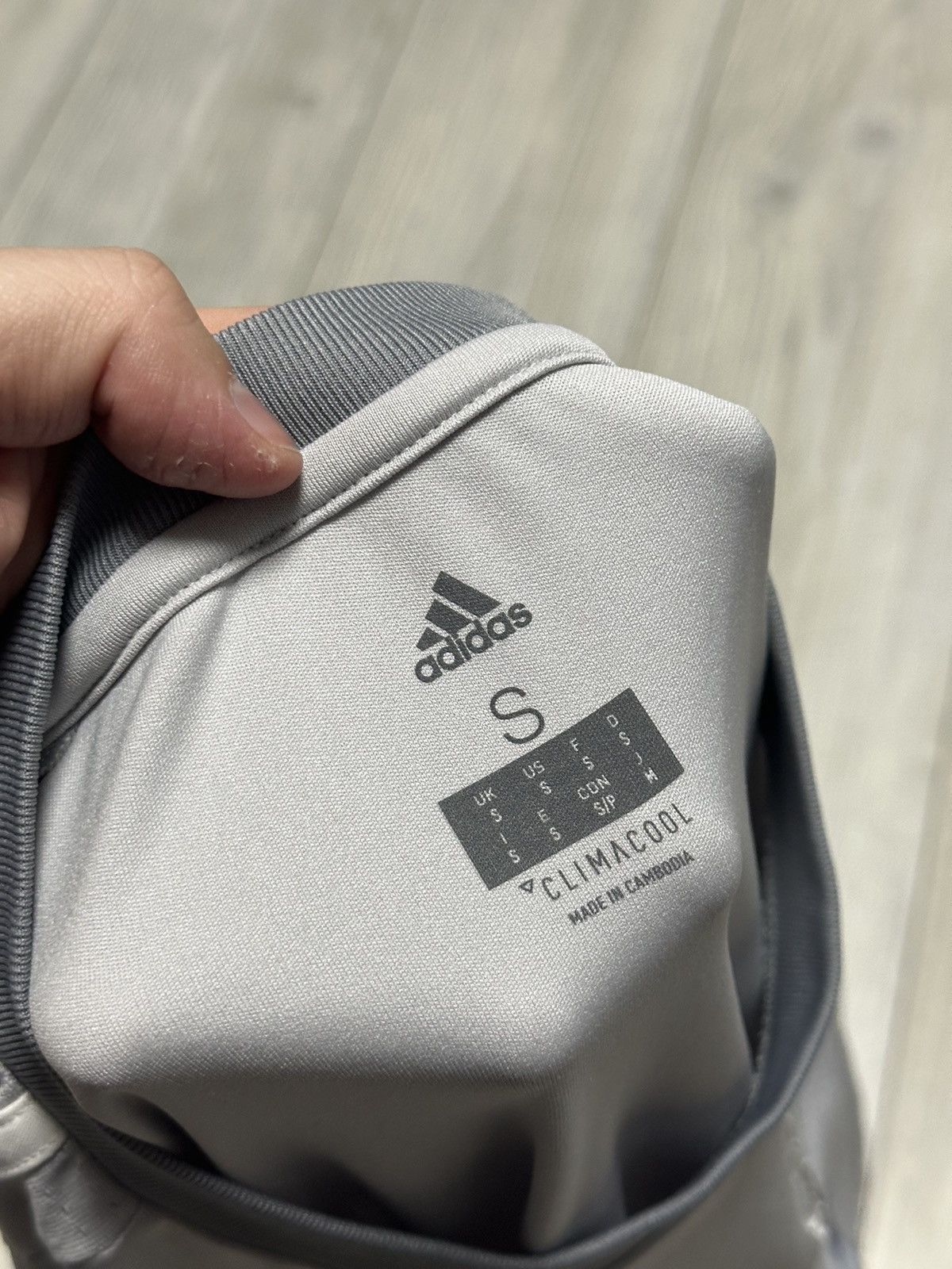 Adidas Manchester United 2017/2018 Adidas Third Soccer Jersey Gray Size US S / EU 44-46 / 1 - 4 Thumbnail
