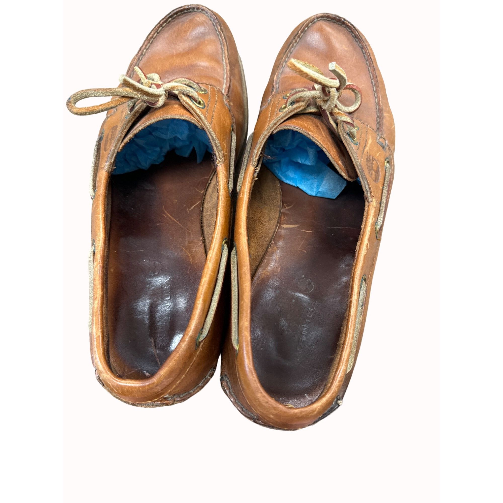 Timberland Timberland men’s brown leather lace loafer 12m SKU 6273 Size US 12 / EU 45 - 7 Thumbnail