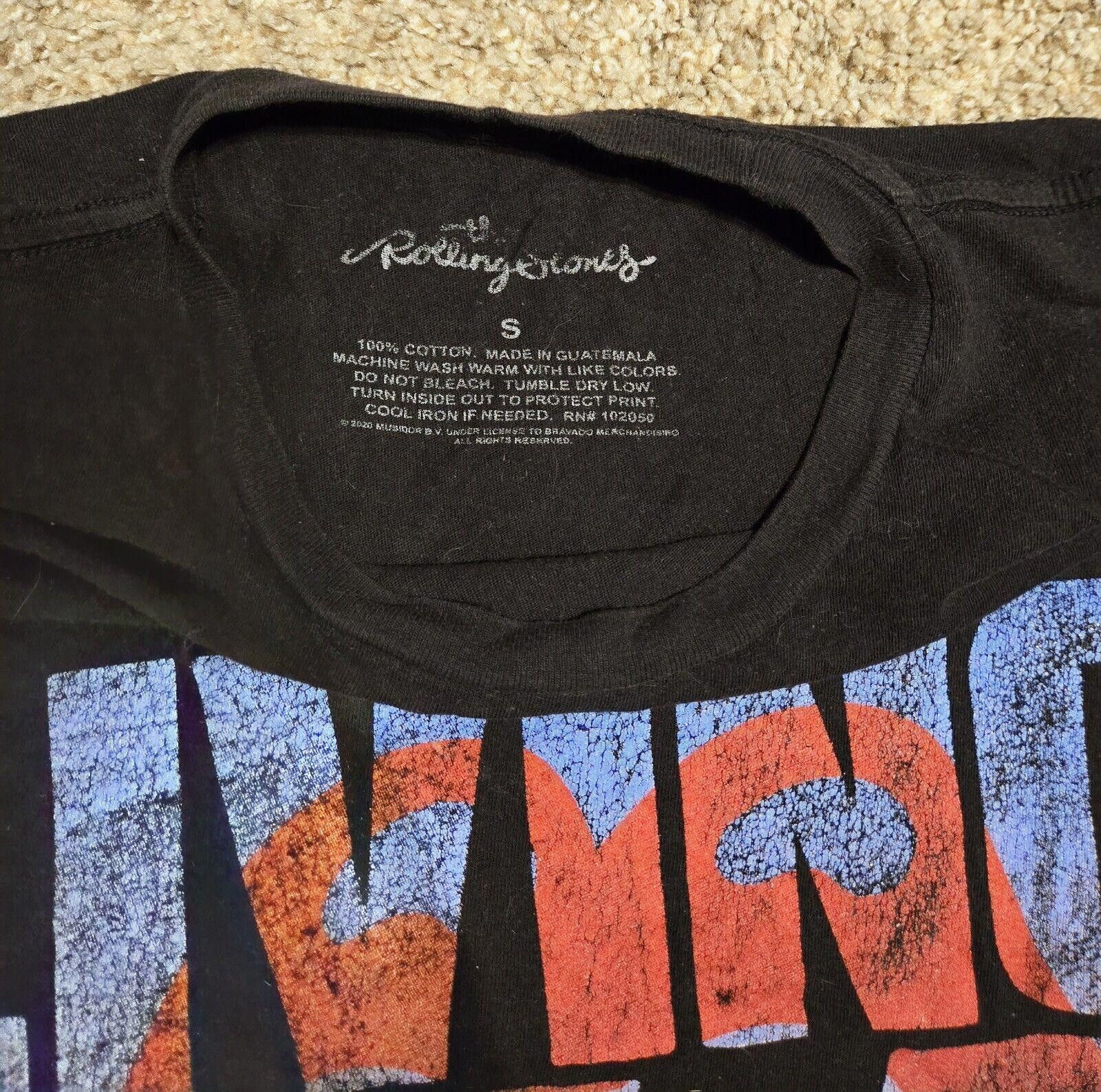 Designer 2020 Rolling Stones Living In A Ghost Town T Shirt Size S Size US S / EU 44-46 / 1 - 5 Thumbnail