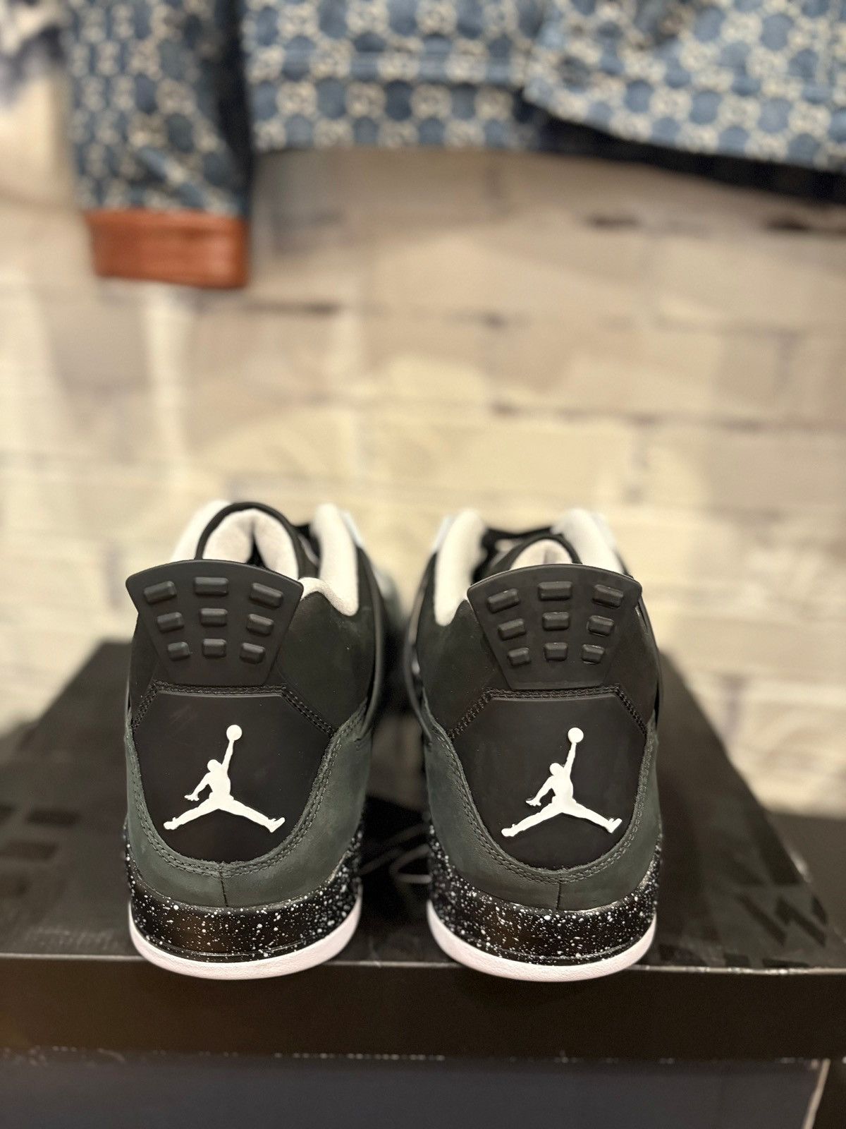 Jordan Brand Jordan 4 Retro Fear DS OG Size 13 Size US 13 / EU 46 - 3 Thumbnail