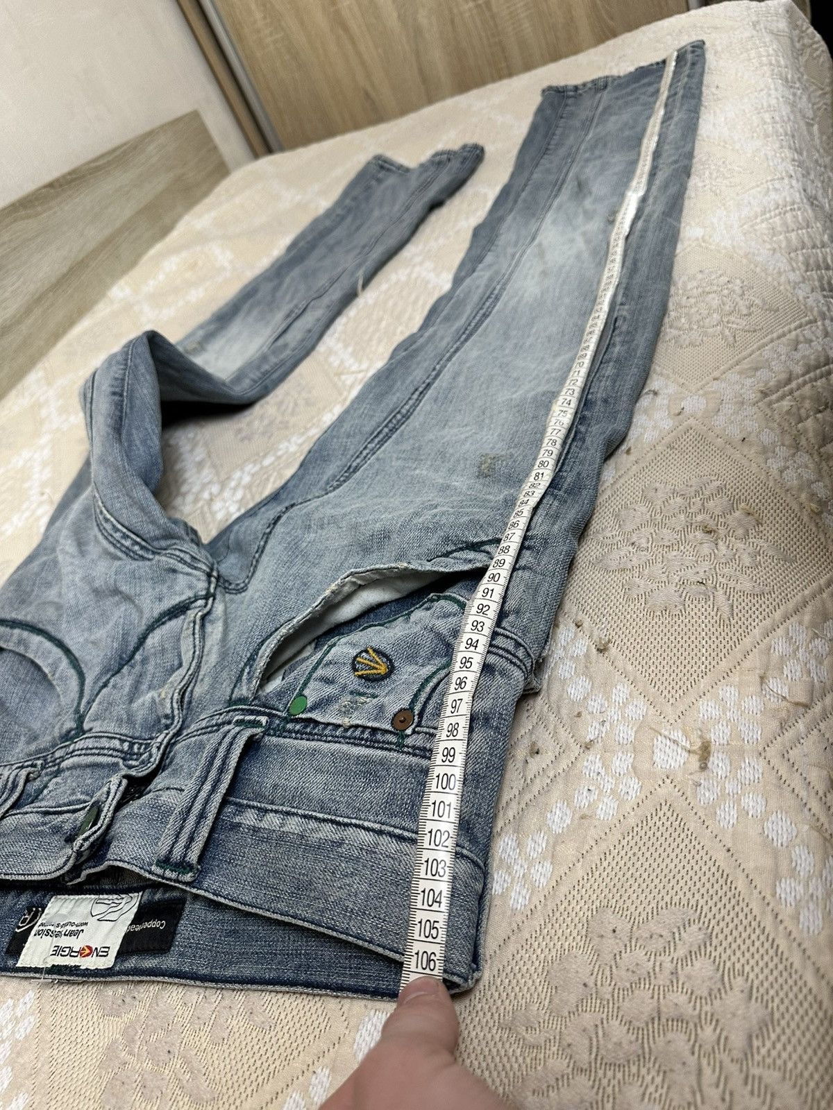 Energie 🔥 Vintage Energie Japan Jeans Mudwash Distressed Denim 30x30 Size US 30 / EU 46 - 11 Thumbnail