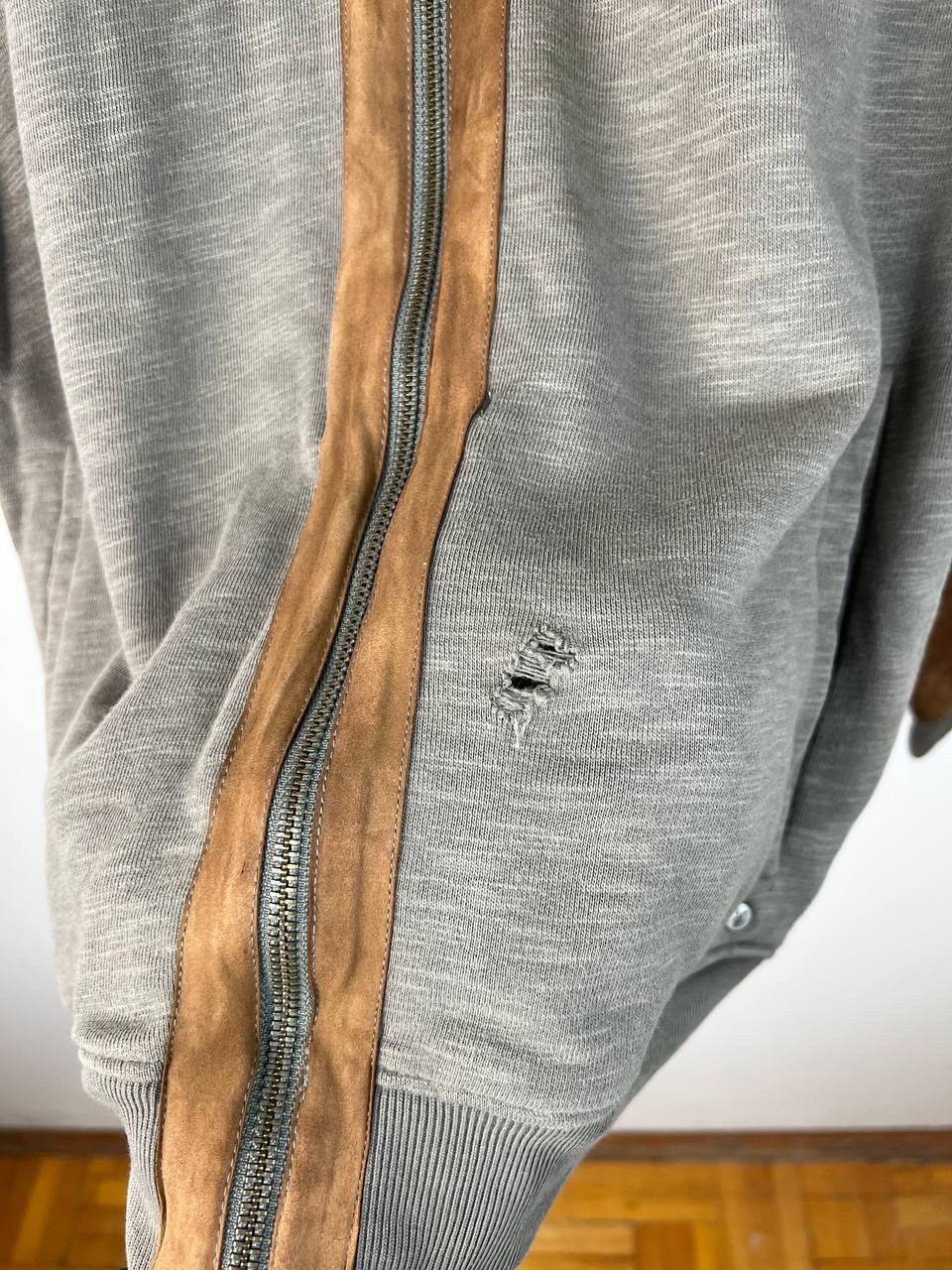 Allsaints Allsaints leather luxury zip hoodie size M Size US M / EU 48-50 / 2 - 6 Thumbnail