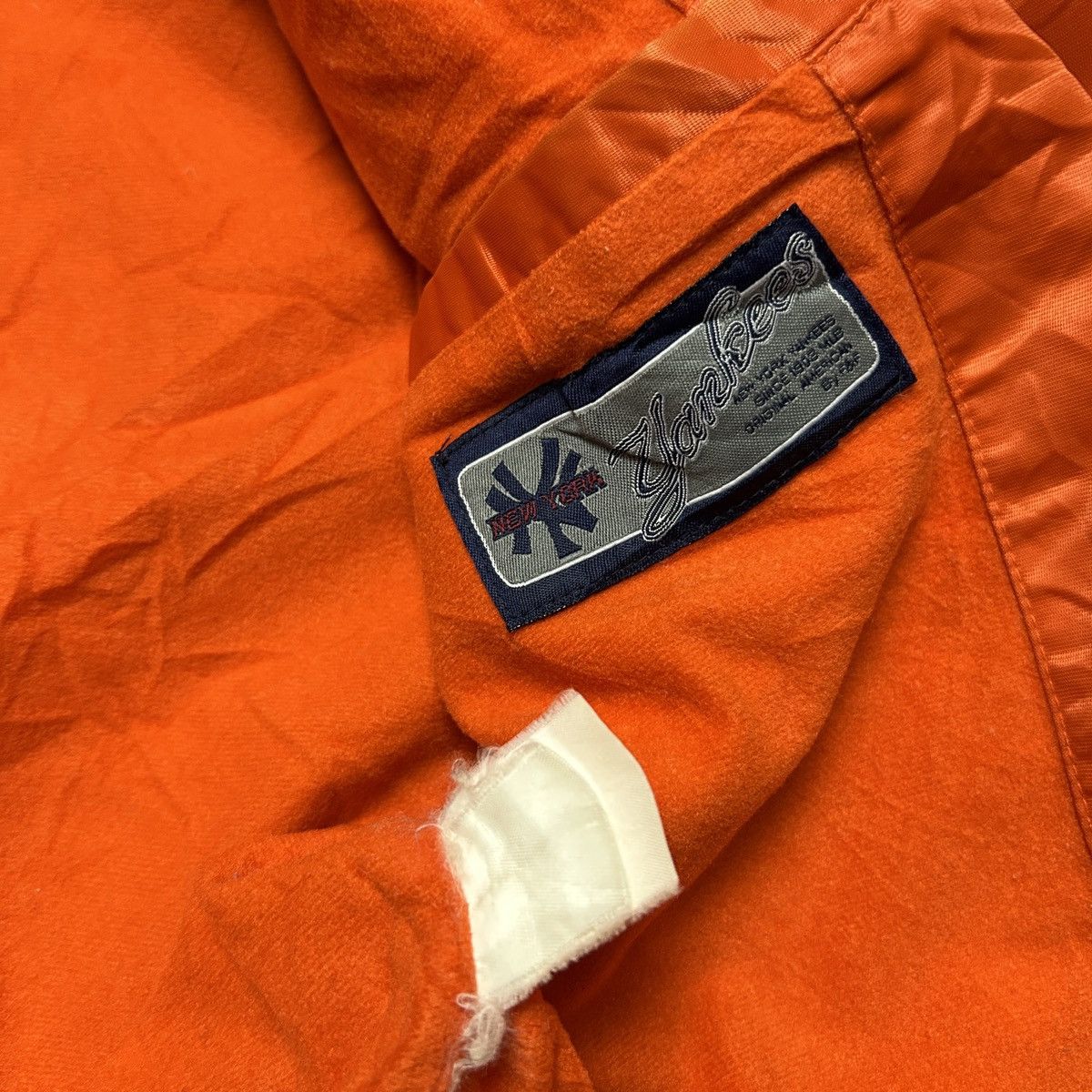 MLB × New York Yankees WWS Bomber jacket New York Yankees Orange Size US L / EU 52-54 / 3 - 7 Thumbnail