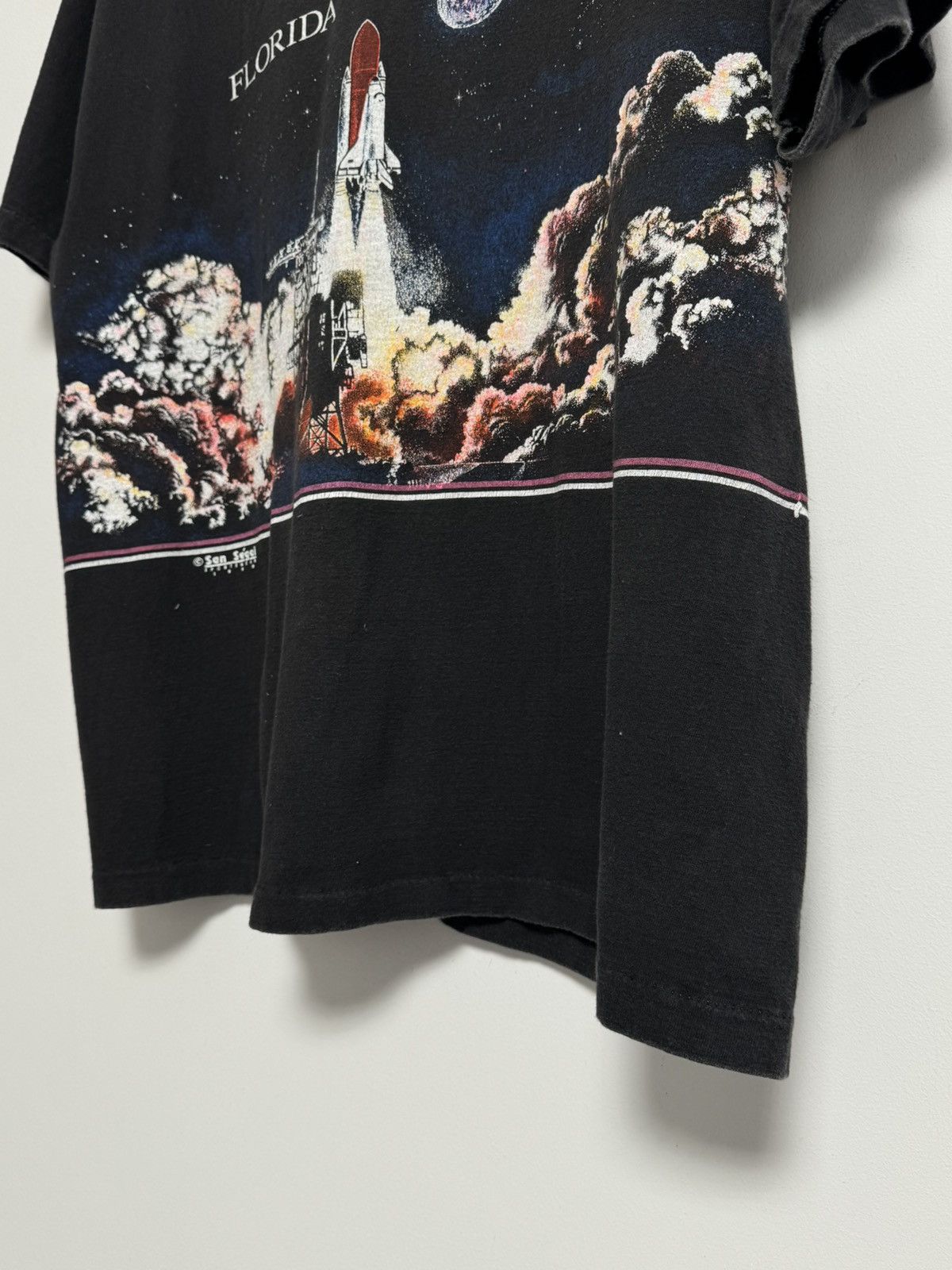 Other Vintage Florida NASA Kennedy Space Over Print Shirt Tee Rare Size US L / EU 52-54 / 3 - 9 Thumbnail