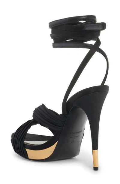 Tom Ford o1loc1c0924 W3256 Platform Sandals in Black Size US 9 / IT 39 - 3 Thumbnail