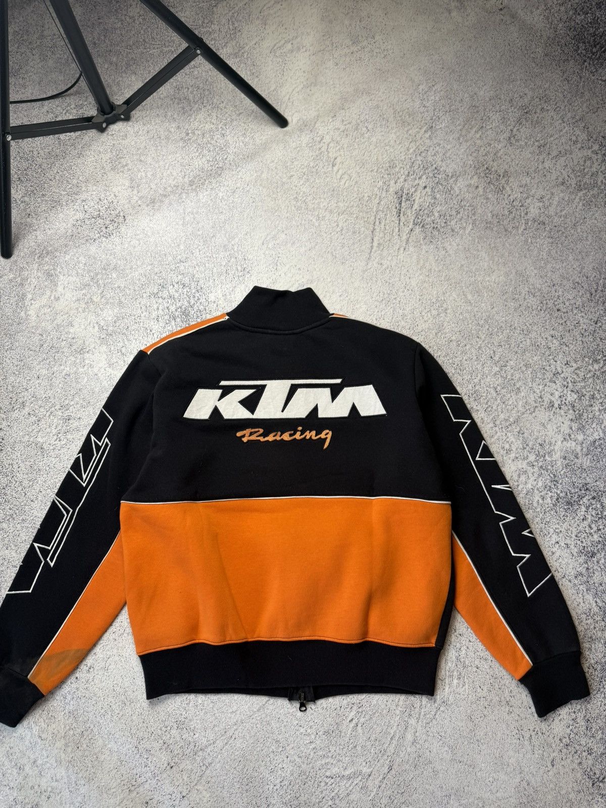 Vintage Vintage KTM Racing Hoodie Jacket Marlboro Size US L / EU 52-54 / 3 - 15 Thumbnail